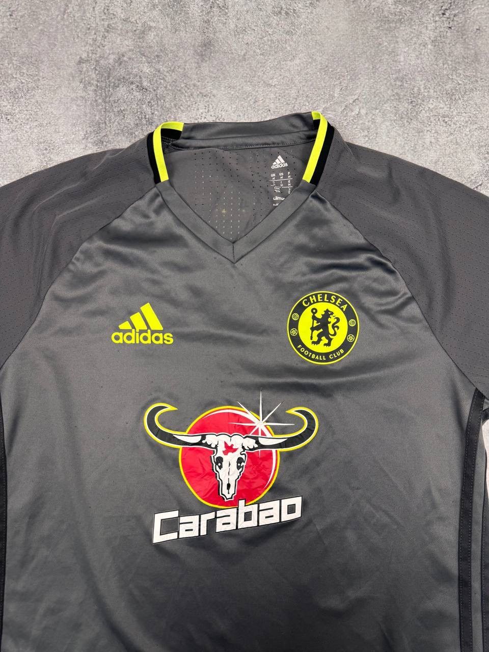 Adidas Adidas Chelsea FC Men Training Football Jersey 2016/17Grey Size US M / EU 48-50 / 2 - 2 Thumbnail