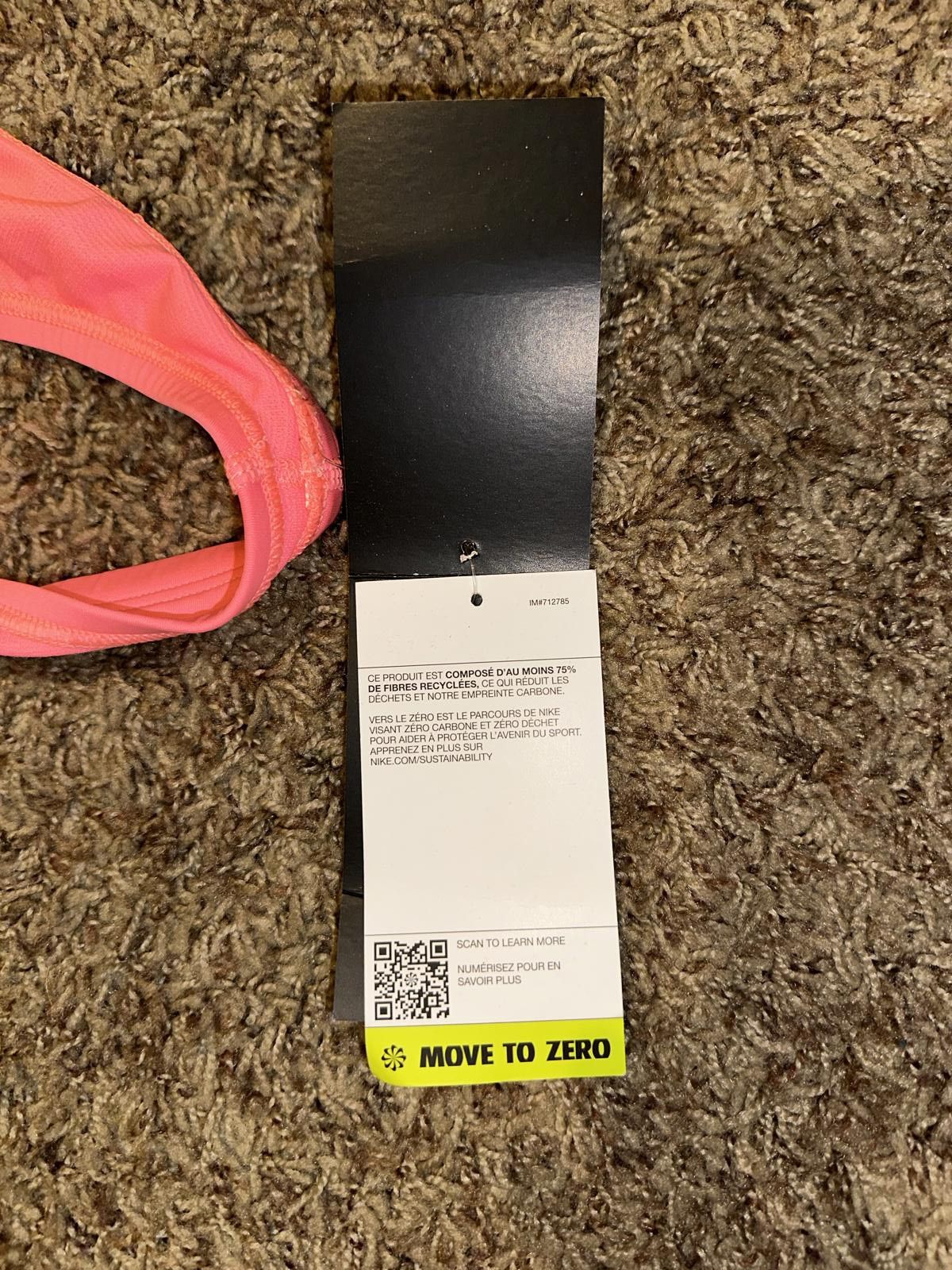 Nike Nike Bikini Women's Pink Swim Bottoms Size ONE SIZE - 12 Thumbnail