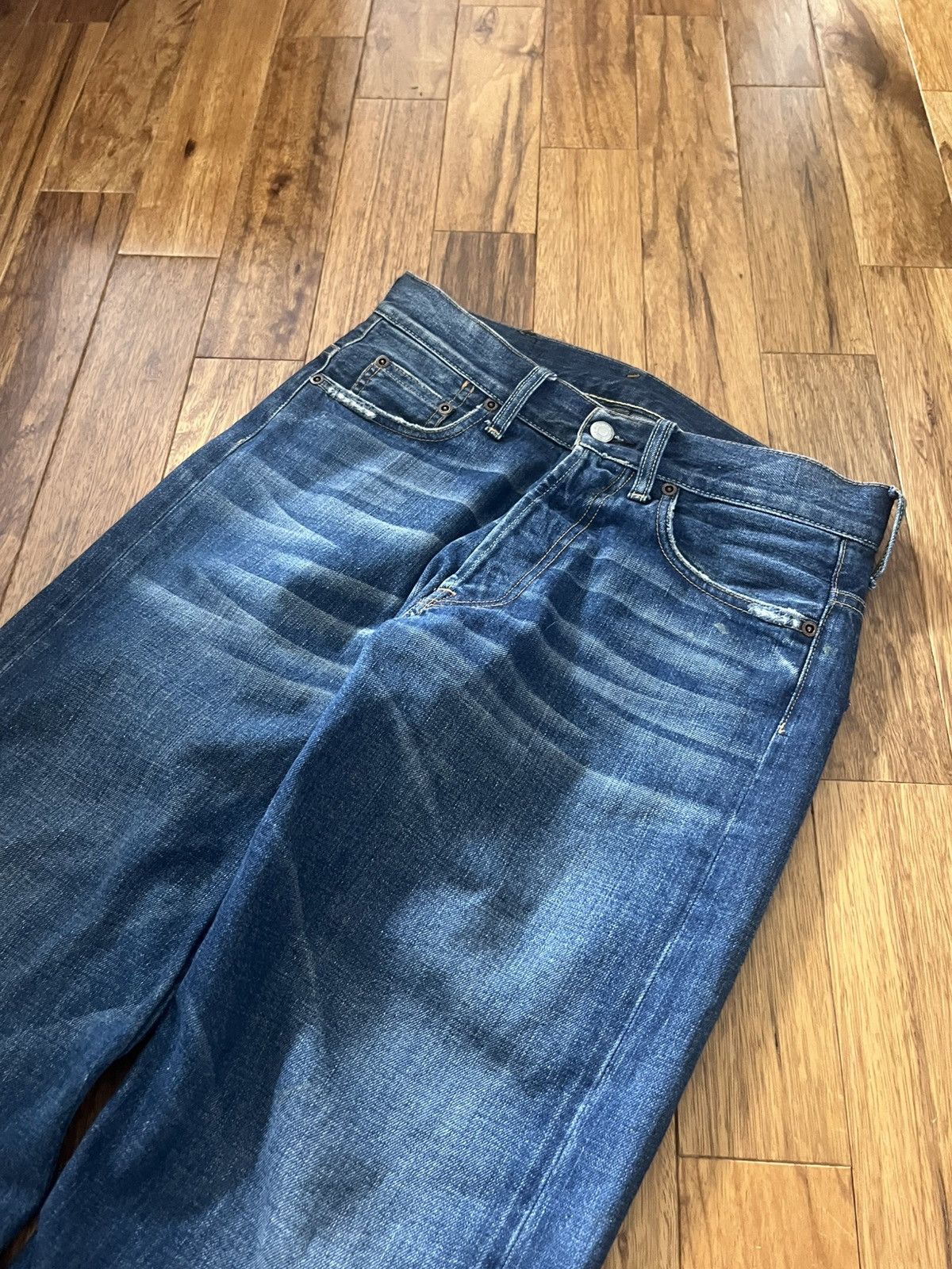 Y-3 2005 y-3 striped jeans Size US 30 / EU 46 - 4 Thumbnail