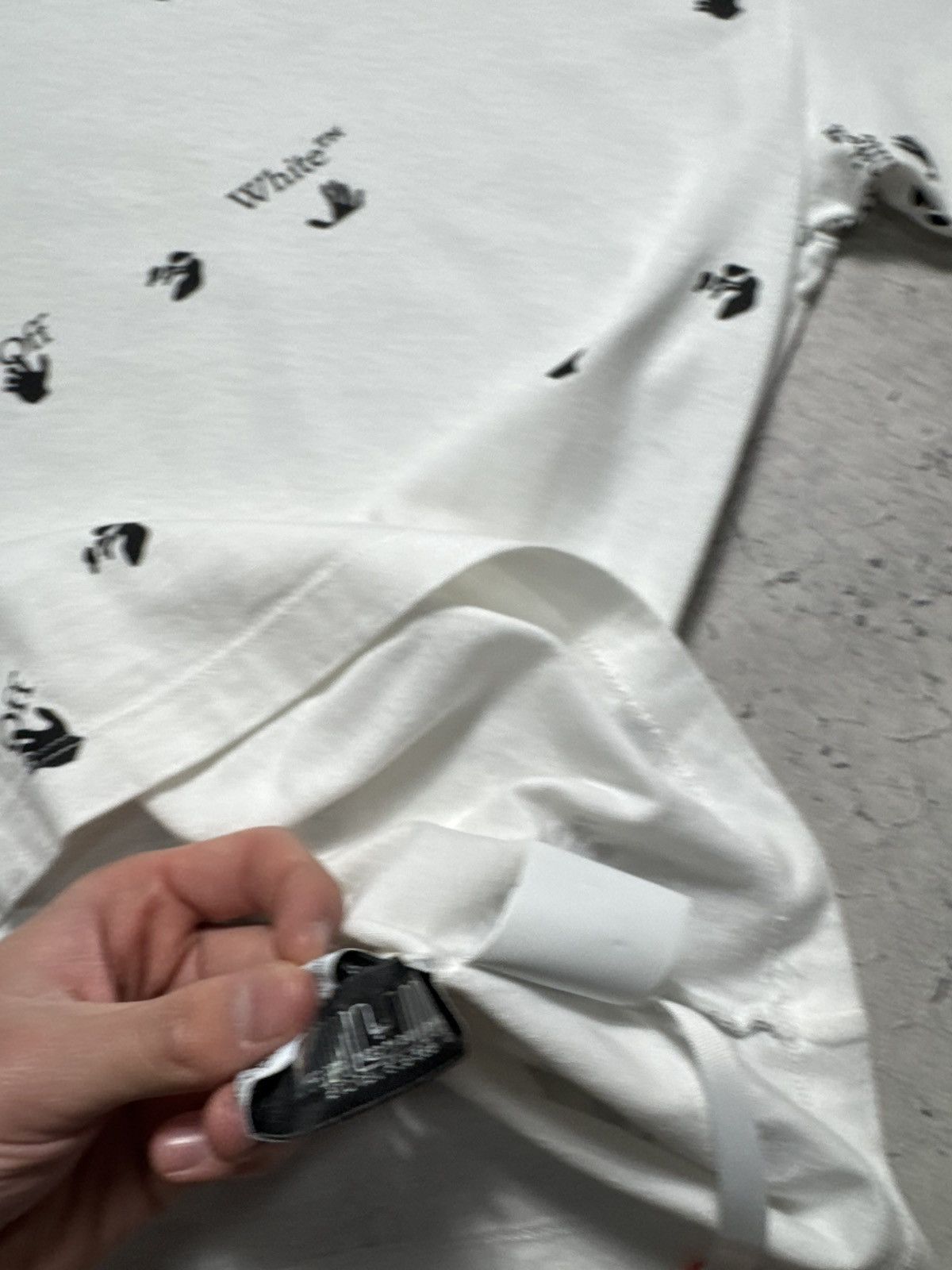 Off-White Off-White Monogram Luxury T-Shirt White Size S Size US S / EU 44-46 / 1 - 11 Thumbnail