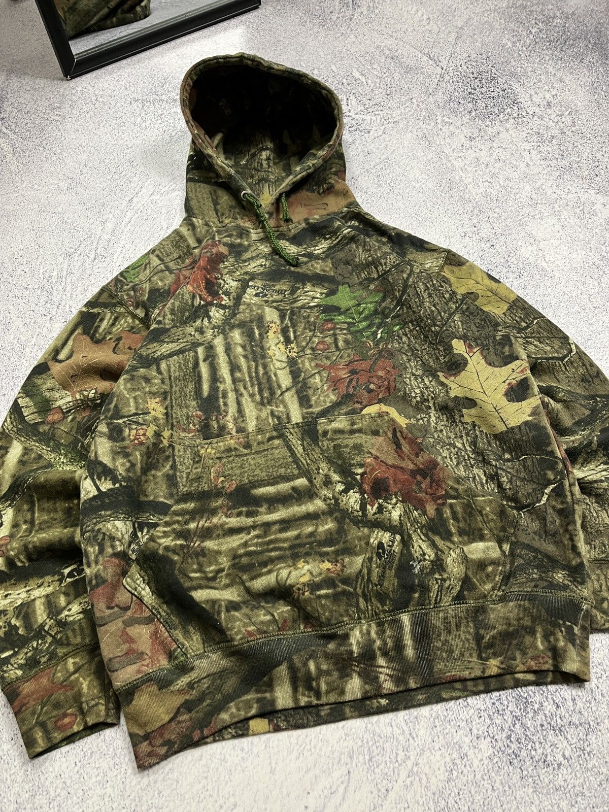 Realtree × Vintage Crazy Vintage Y2k Realtree Hoodie Camo Overprint Rare Hype Size US S / EU 44-46 / 1 - 7 Thumbnail