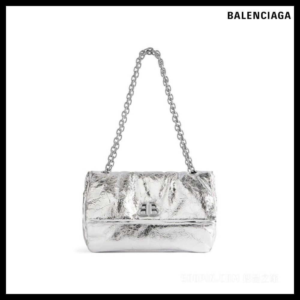 Balenciaga Monaco Metallized Chain Shoulder Bag Size ONE SIZE - 1 Preview