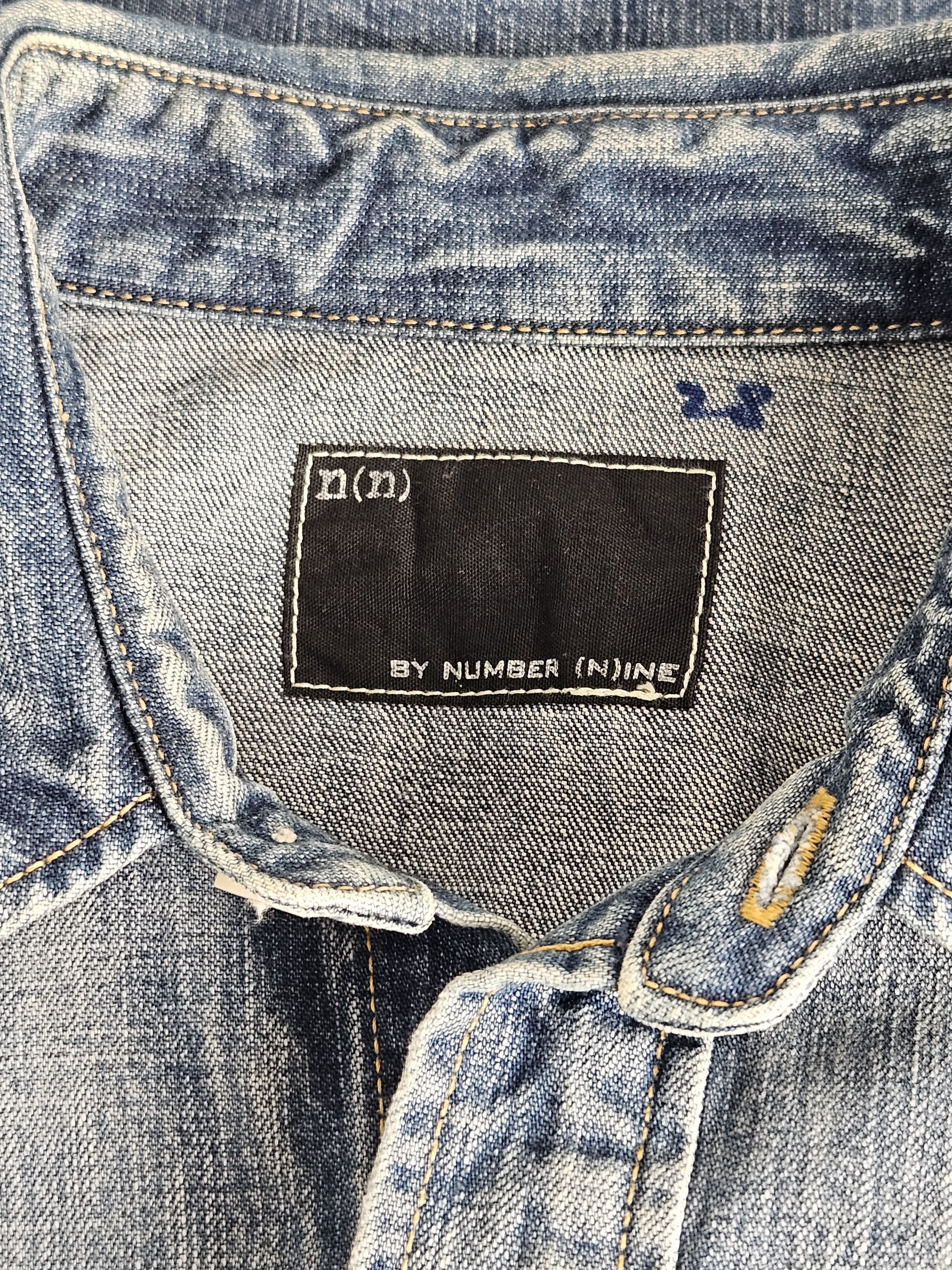 Number (N)ine Number Nine Western Denim Jacket Size US M / EU 48-50 / 2 - 4 Thumbnail