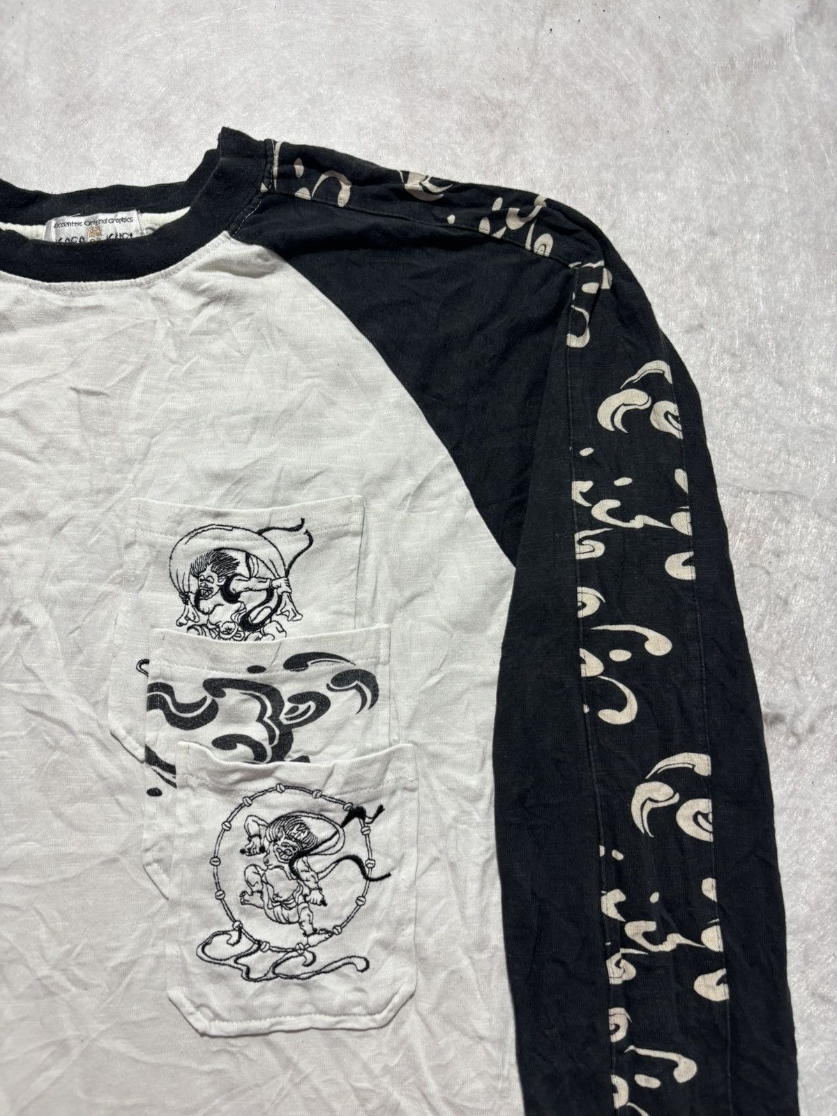 Karakuri Tamashii Sukajan Kara Kuri Longsleeve Tshirt Size US M / EU 48-50 / 2 - 3 Thumbnail