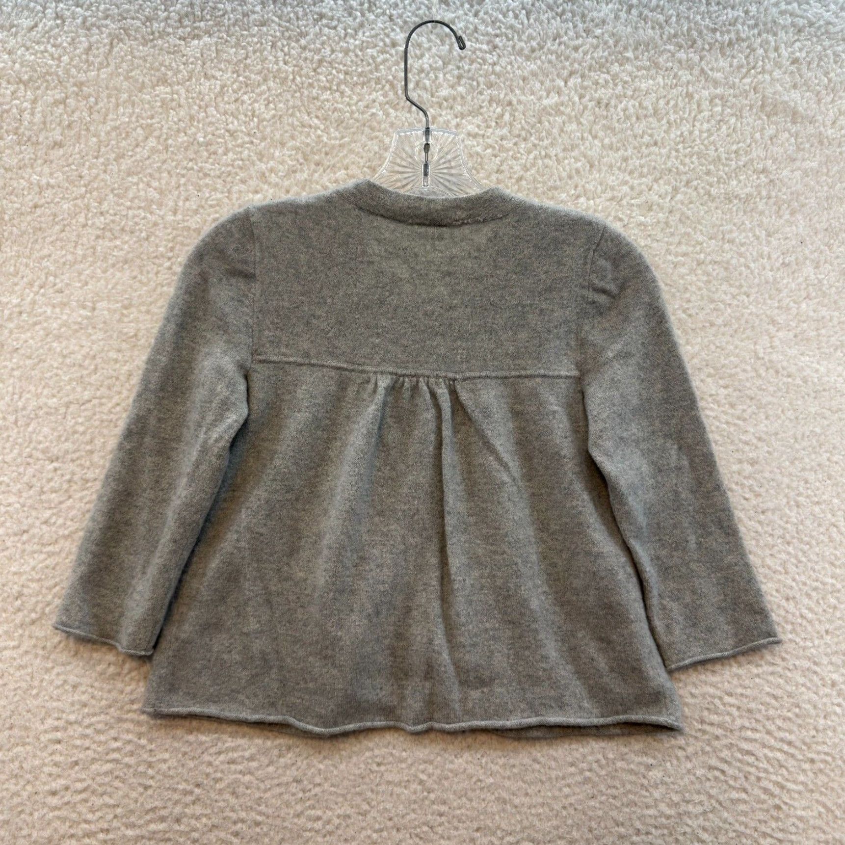 J.Crew J Crew Cashmere Cardigan Sweater Top XS Small Womens Grey Casual Minimalist Vintage Shirt Size XS / US 0-2 / IT 36-38 - 2 Thumbnail