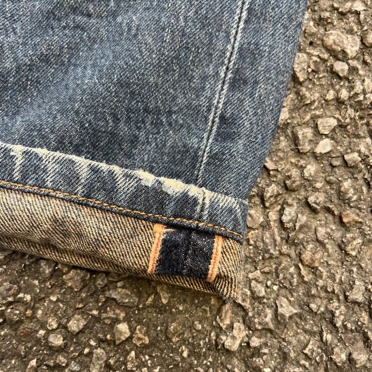Hysteric Glamour VINTAGE EDWIN 505X SELVEDGE MUDWASH RUSTY DISTRESSED DENIM Size US 31 - 3 Thumbnail
