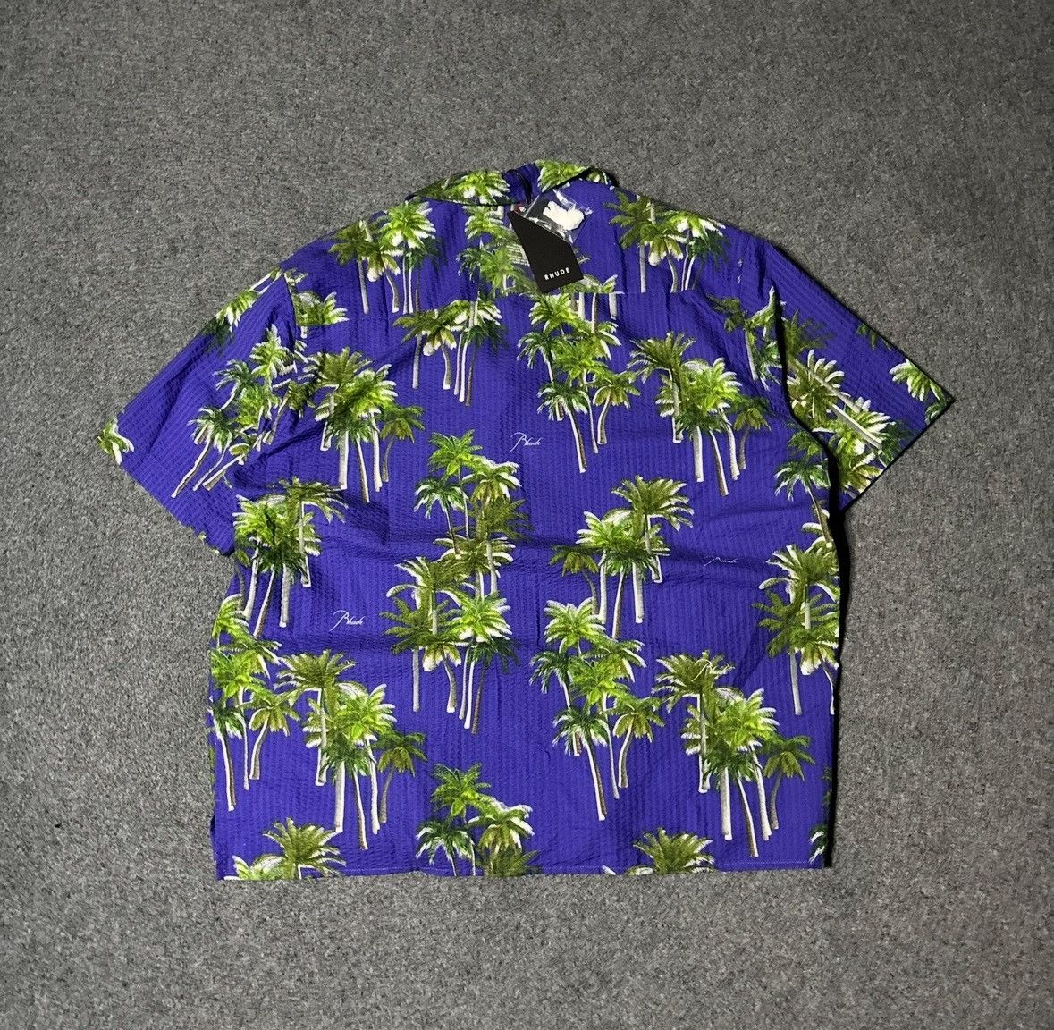 Rhude Rhude palm tree print “green” shirt Size US M / EU 48-50 / 2 - 7 Thumbnail