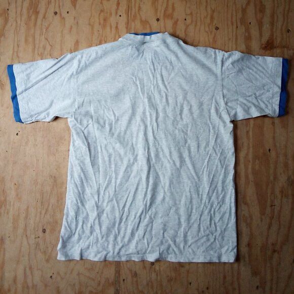 Vintage Vintage Day Break Kittens Cats Birds Double Sleeve T-Shirt Size US L / EU 52-54 / 3 - 6 Thumbnail