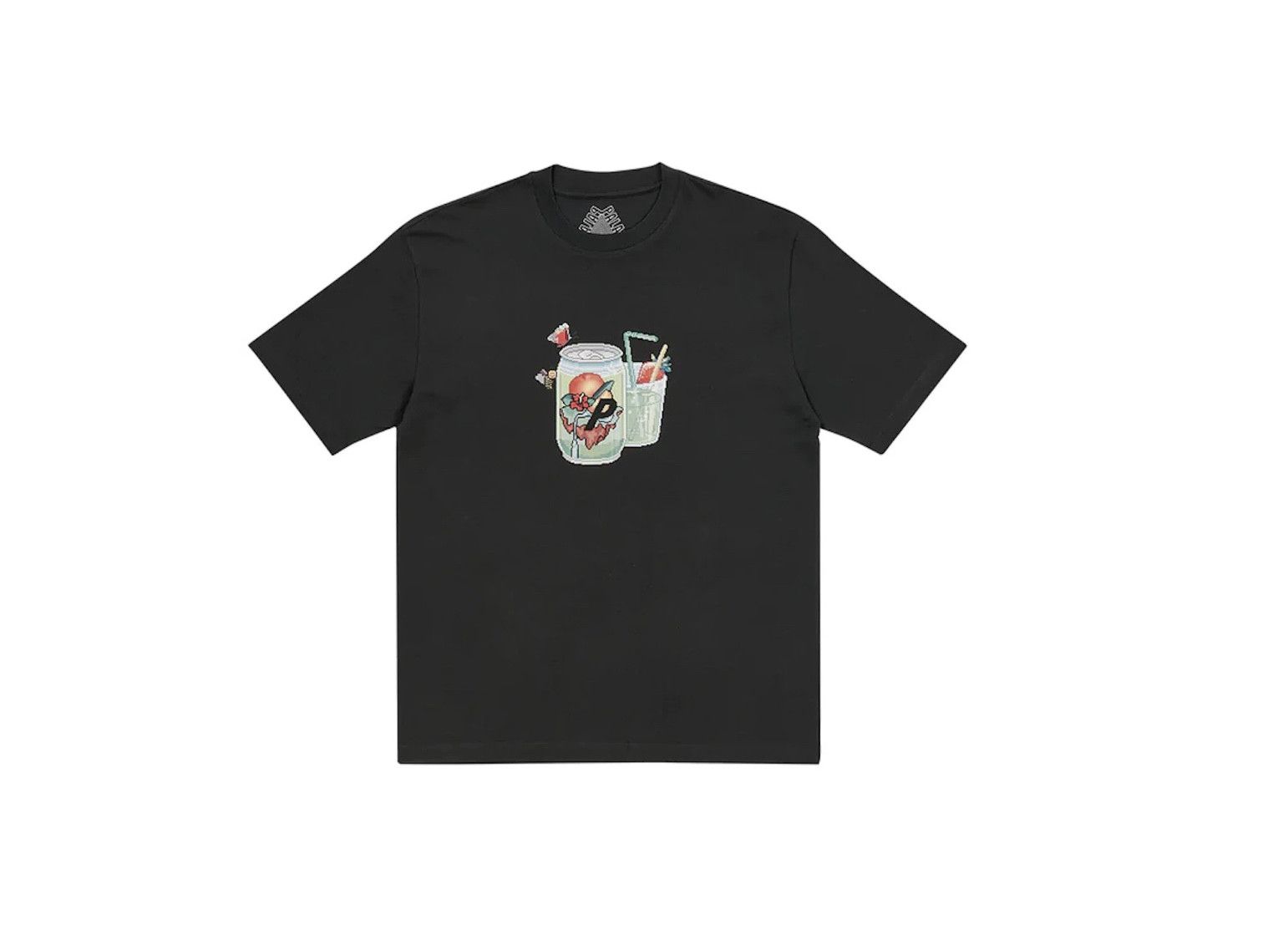 image of Hype x Palace Fruity T-Shirt Black - X-Large, Men's (Size XL)