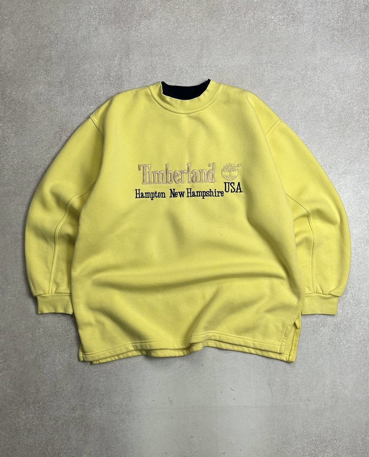 Timberland Vintage 90s Timberland Hampton New Hampshire USA Sweathirt Size US L / EU 52-54 / 3 - 1 Thumbnail