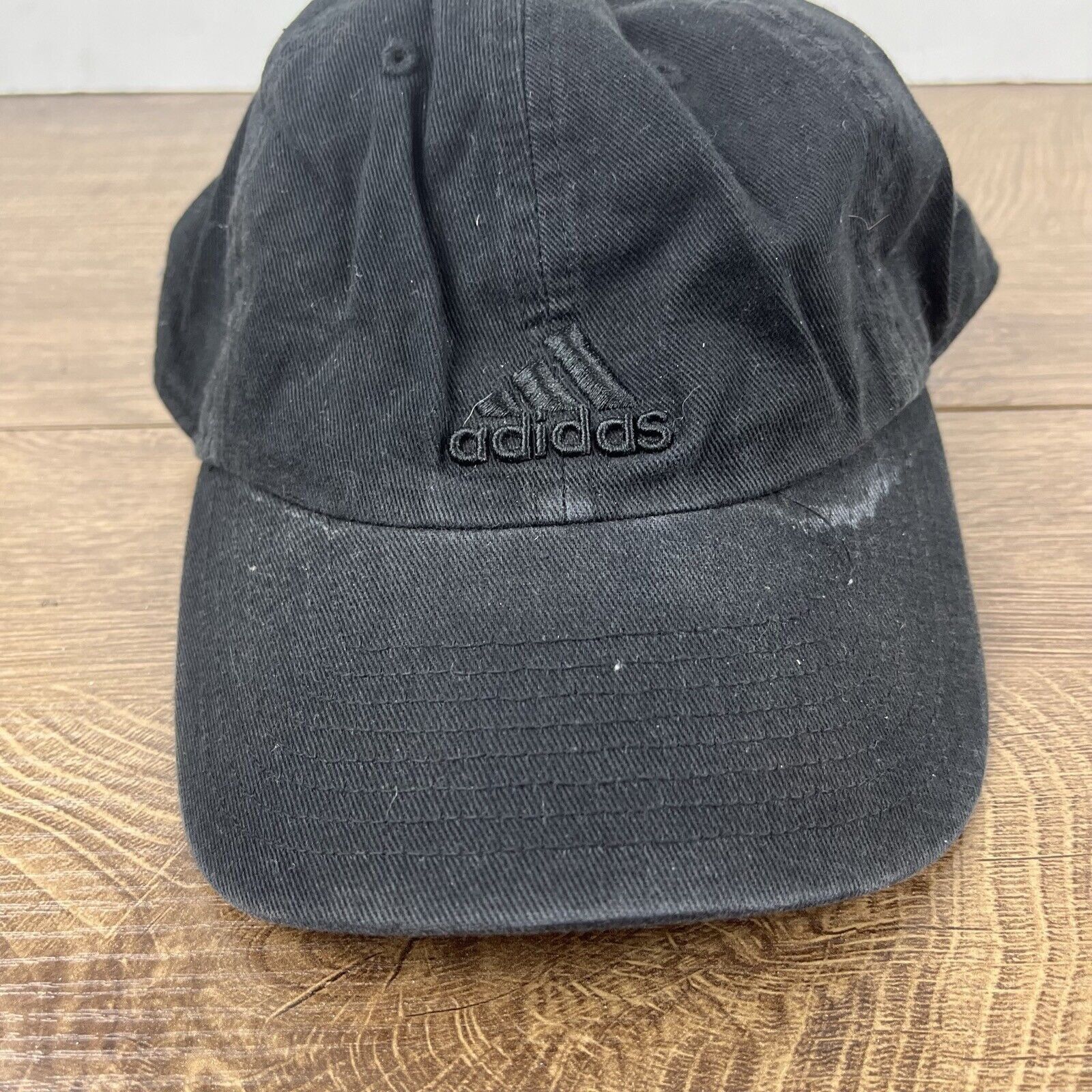Adidas Adidas Baseball Hat Adidas Running Adjustable Hat Black Hat Size ONE SIZE - 7 Thumbnail