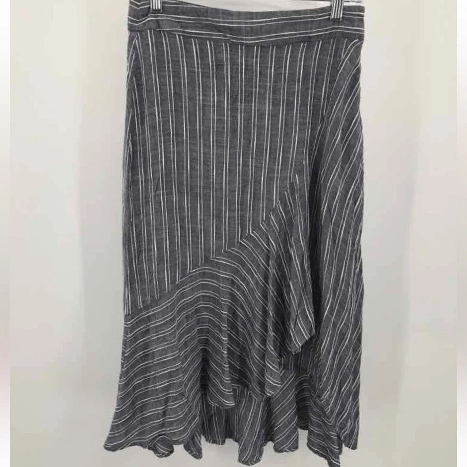 The Unbranded Brand Lulus blue and white striped skirt, size Small Size 27" / US 4 / IT 40 - 1 Thumbnail