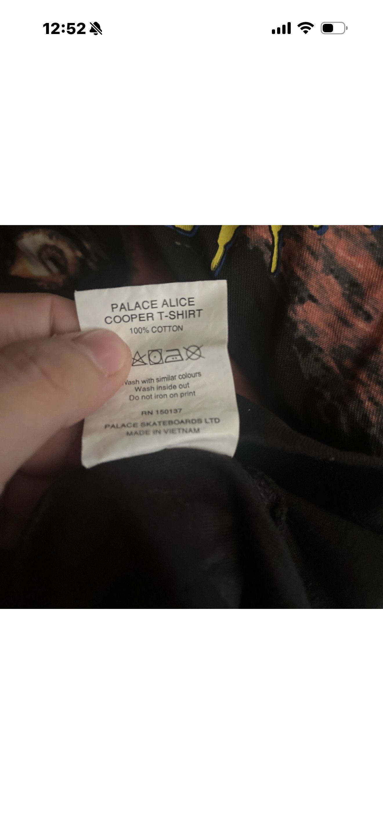 Palace Palace alice cooper tee Size US L / EU 52-54 / 3 - 3 Thumbnail