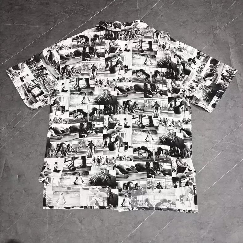 Balenciaga Balenciaga size 31 Yoga Short Sleeve Shirt Size US S / EU 44-46 / 1 - 2 Thumbnail