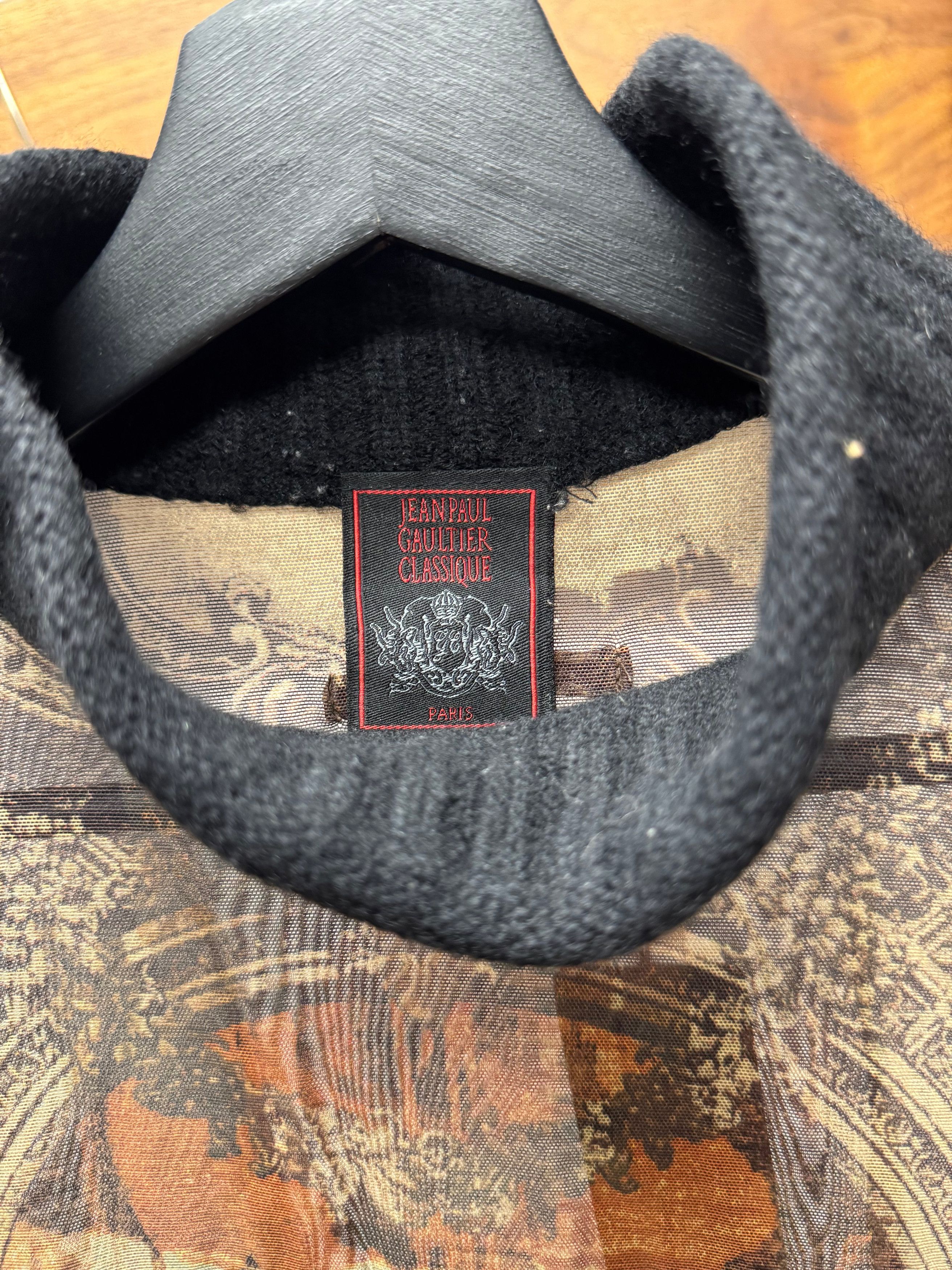 Other AW1998 Jean Paul Gaultier Gothic ‘Cathedral’ Mesh Long Sleeve Shirt Size US M / EU 48-50 / 2 - 3 Thumbnail
