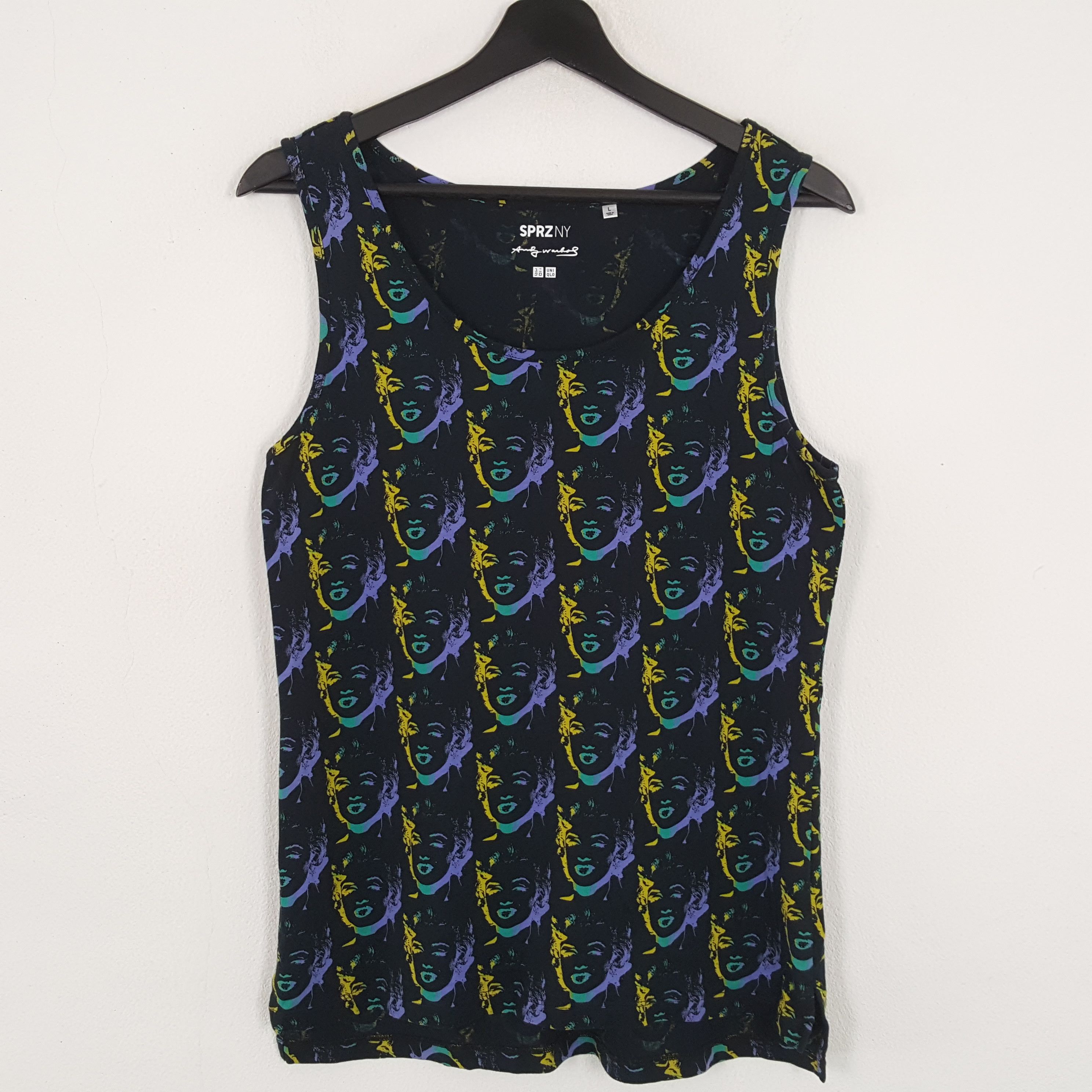 Andy Warhol × Japanese Brand ANDY WARHOL X Japanese Brand Sleeveless Tshirt Size US S / EU 44-46 / 1 - 1 Thumbnail