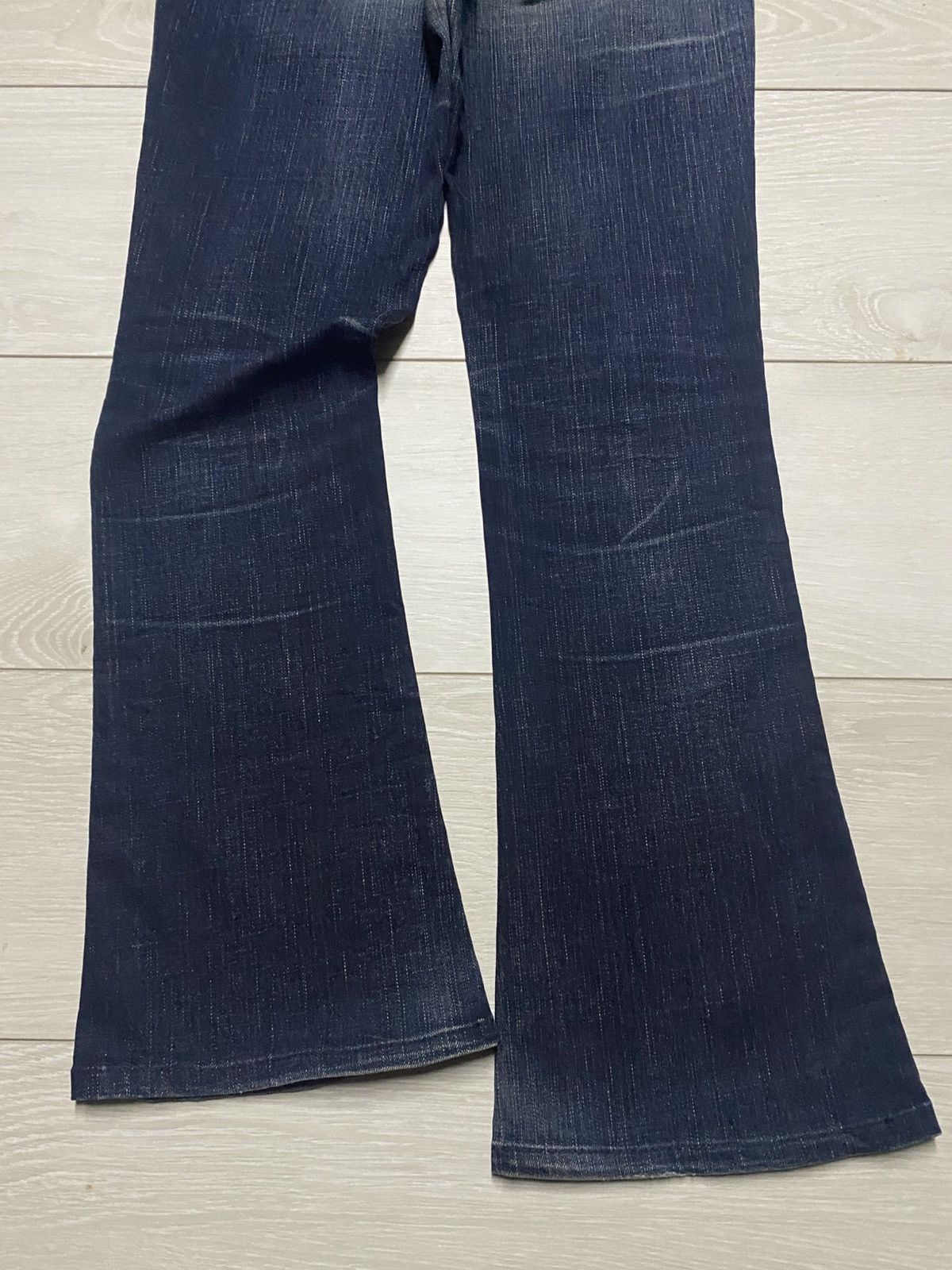 Levi's Woman Vintage Levis Lady Style Blue Wash Flare Jeans Size US 28 / EU 44 - 6 Thumbnail
