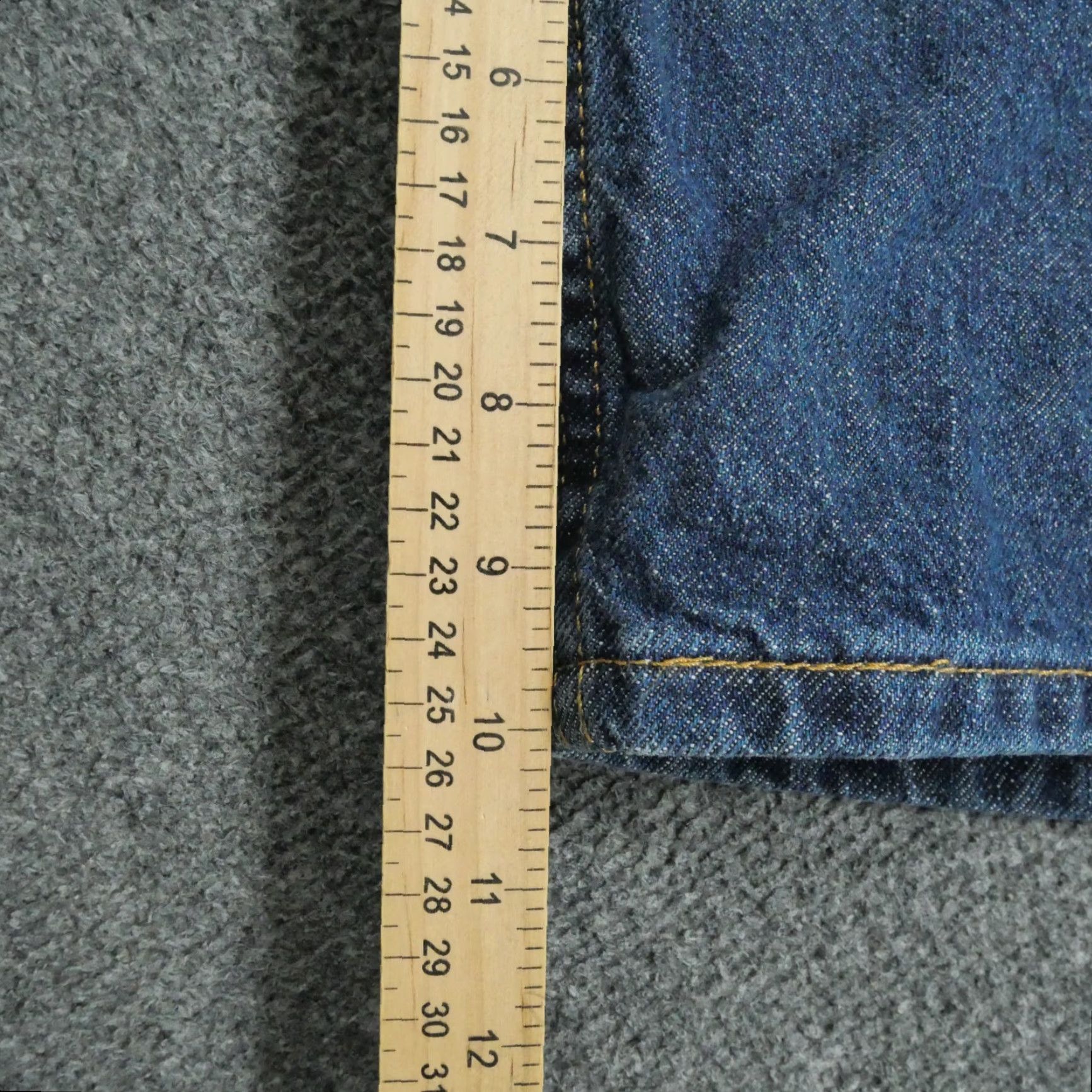 Levi's Levi's 505 Jean Shorts Bermuda Mens 40 Blue Denim Casual 90s Jeans Shorts Regular Fit 5-Pocket Mens Size US 40 / EU 56 - 7 Thumbnail