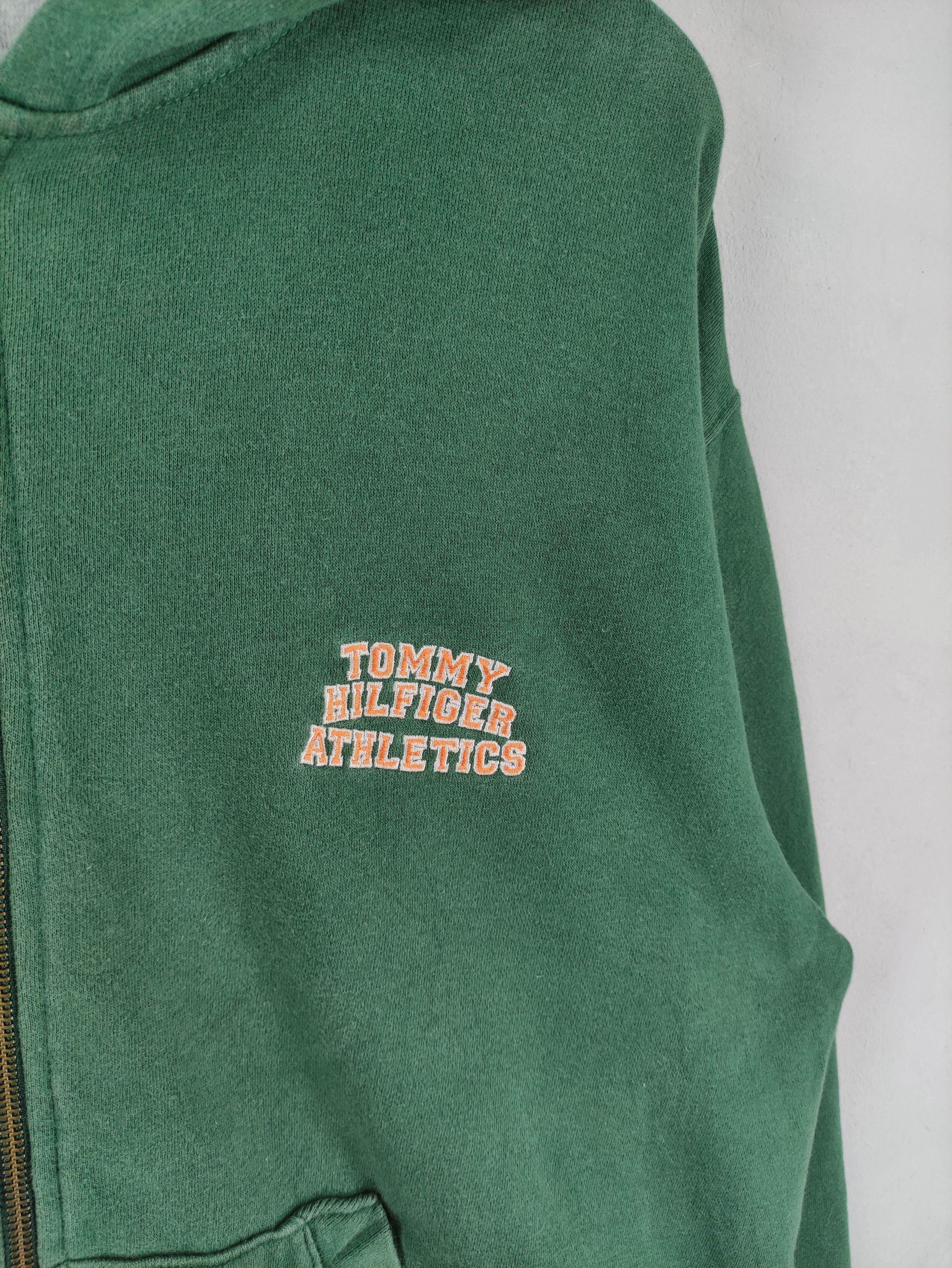 Tommy Hilfiger × Vintage Vintage Tommy Hilfiger Sweater Hoodie Zipper Size US L / EU 52-54 / 3 - 2 Thumbnail