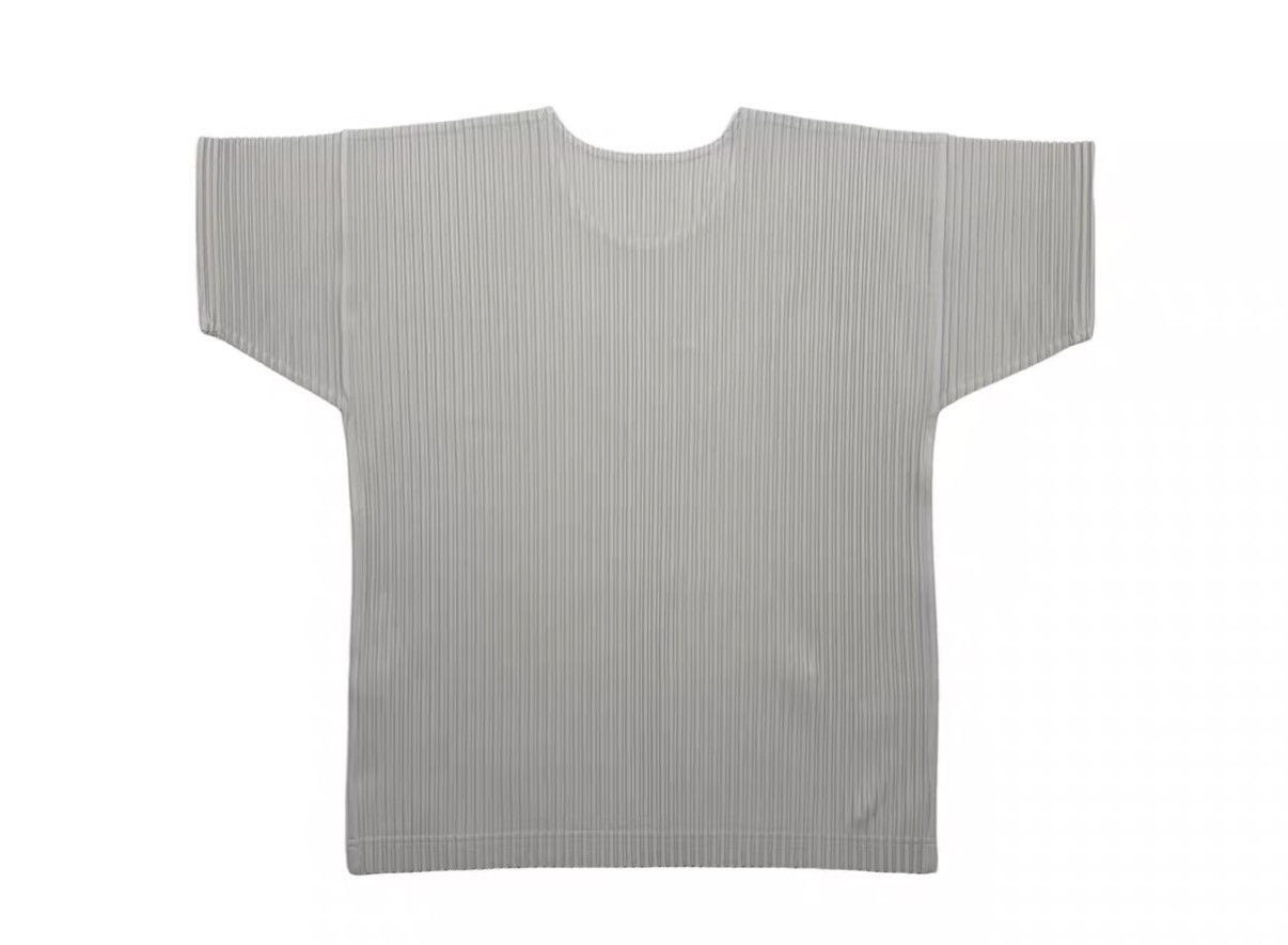 Homme Plisse Issey Miyake Homme Plissé Issey Miyake Striped Pleated Short Sleeve J31 Size US M / EU 48-50 / 2 - 2 Thumbnail
