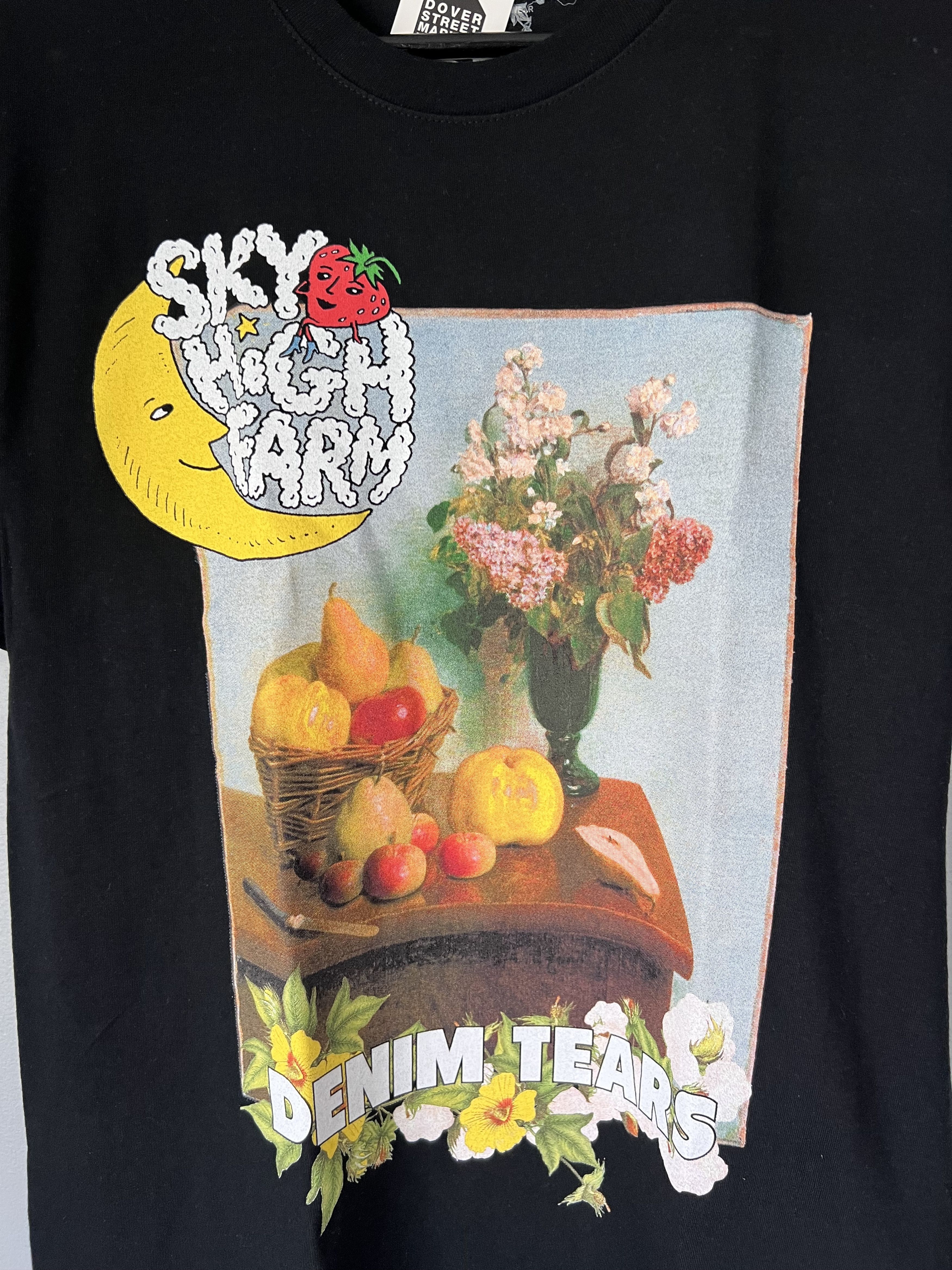Sky High Farm Workwear Sky High Farm Workwear Denim Tears Tee in Black Size US M / EU 48-50 / 2 - 2 Thumbnail