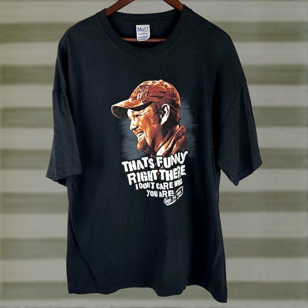 Vintage VINTAGE Larry The Cable Guy That's Funny Right There Comedy Tee XL Black T-Shirt Mens Modern Vintage 2000s Comedy XS? Size US XL / EU 56 / 4 - 1 Thumbnail