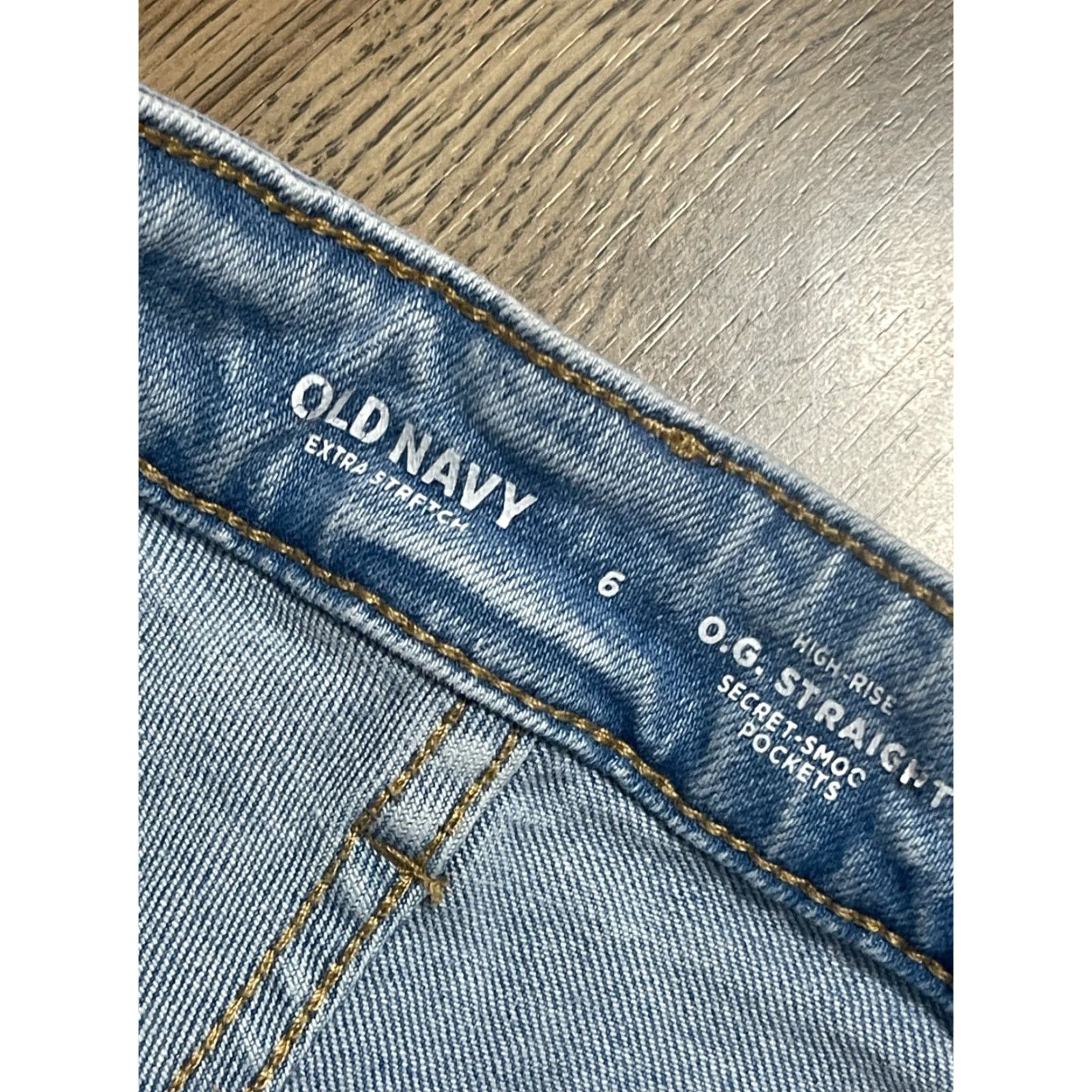 Old Navy VINTAGE Old Navy Jeans Shirt? Size 28" / US 6 / IT 42 - 4 Thumbnail