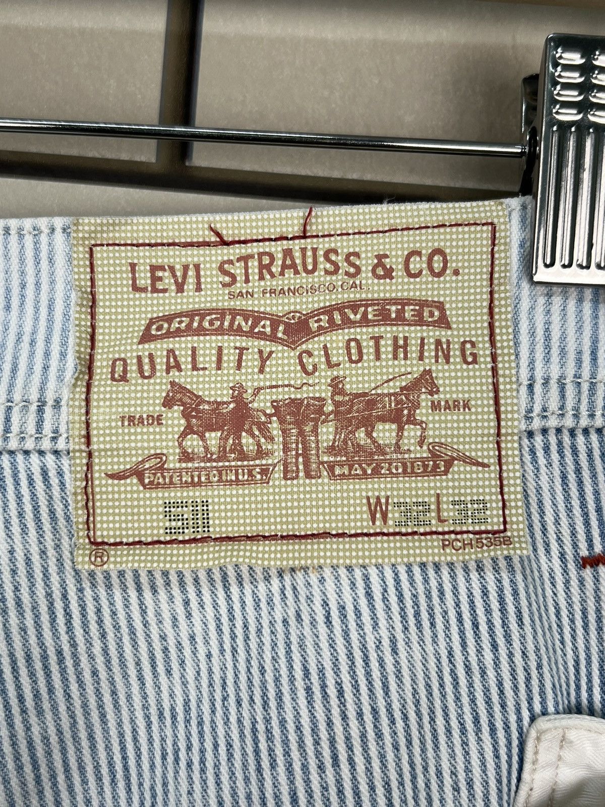 Levi's × Vintage Vintage Levi’s 511 Bush Pants Jeans Size US 33 - 12 Thumbnail