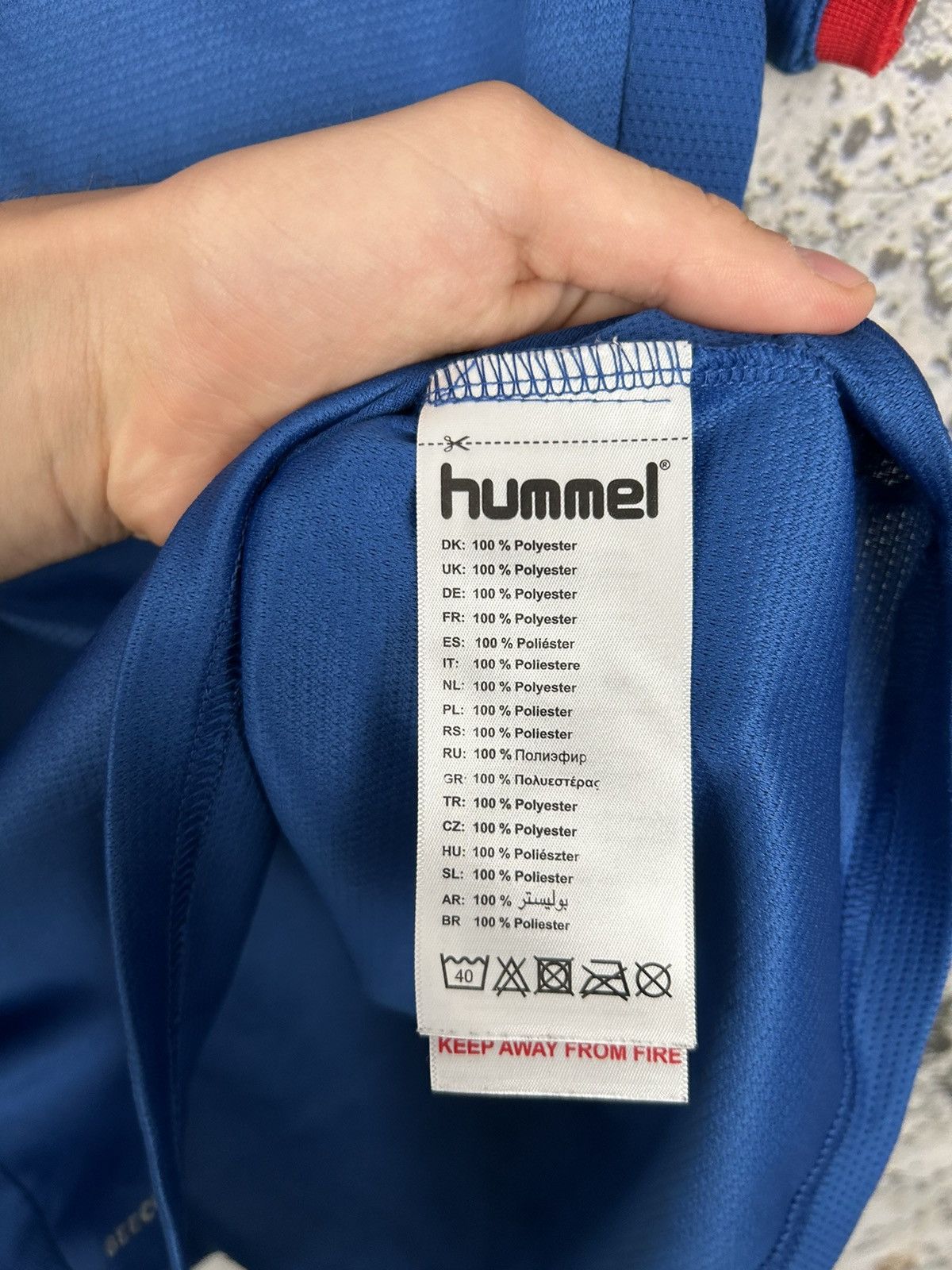 Hummel Vintage Glasgow Rangers Hummel Soccer Jersey Football Size US M / EU 48-50 / 2 - 6 Thumbnail