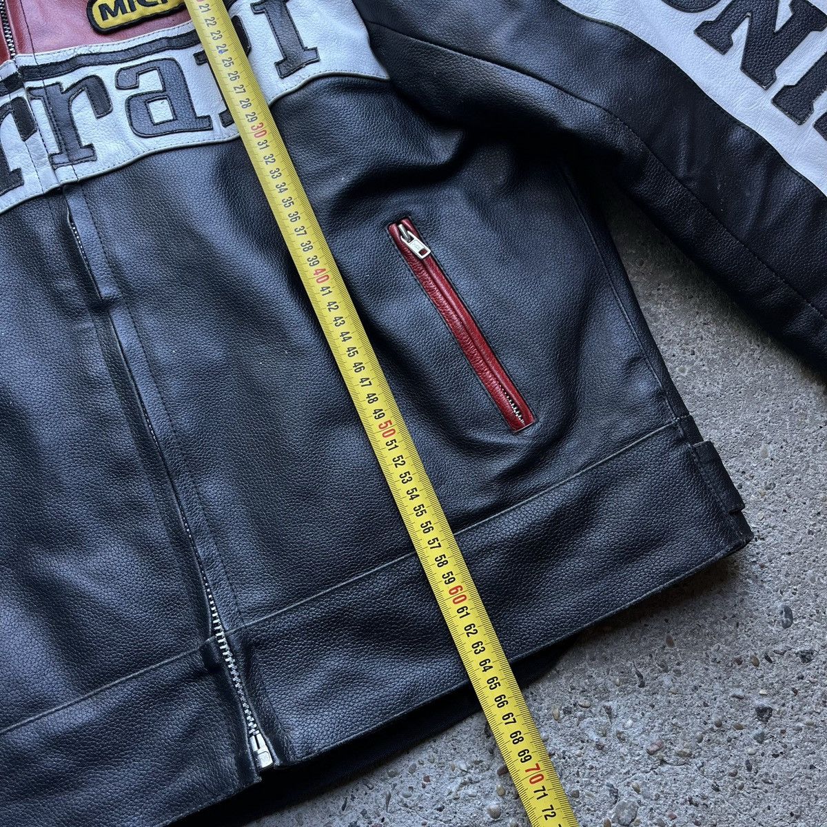 Ferrari × Vintage Ferrari F1 Racing leather Jacket red/black Leather jacket Size US M / EU 48-50 / 2 - 7 Thumbnail