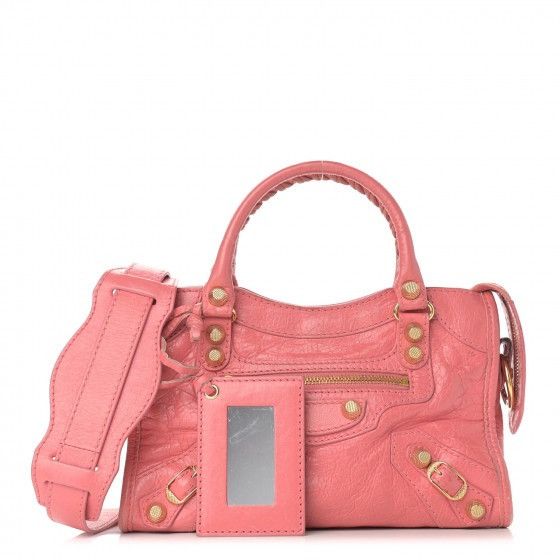 Balenciaga BALENCIAGA Agneau Giant 12 GoldHardware MiniCity RoseJaipur Size ONE SIZE - 1 Thumbnail