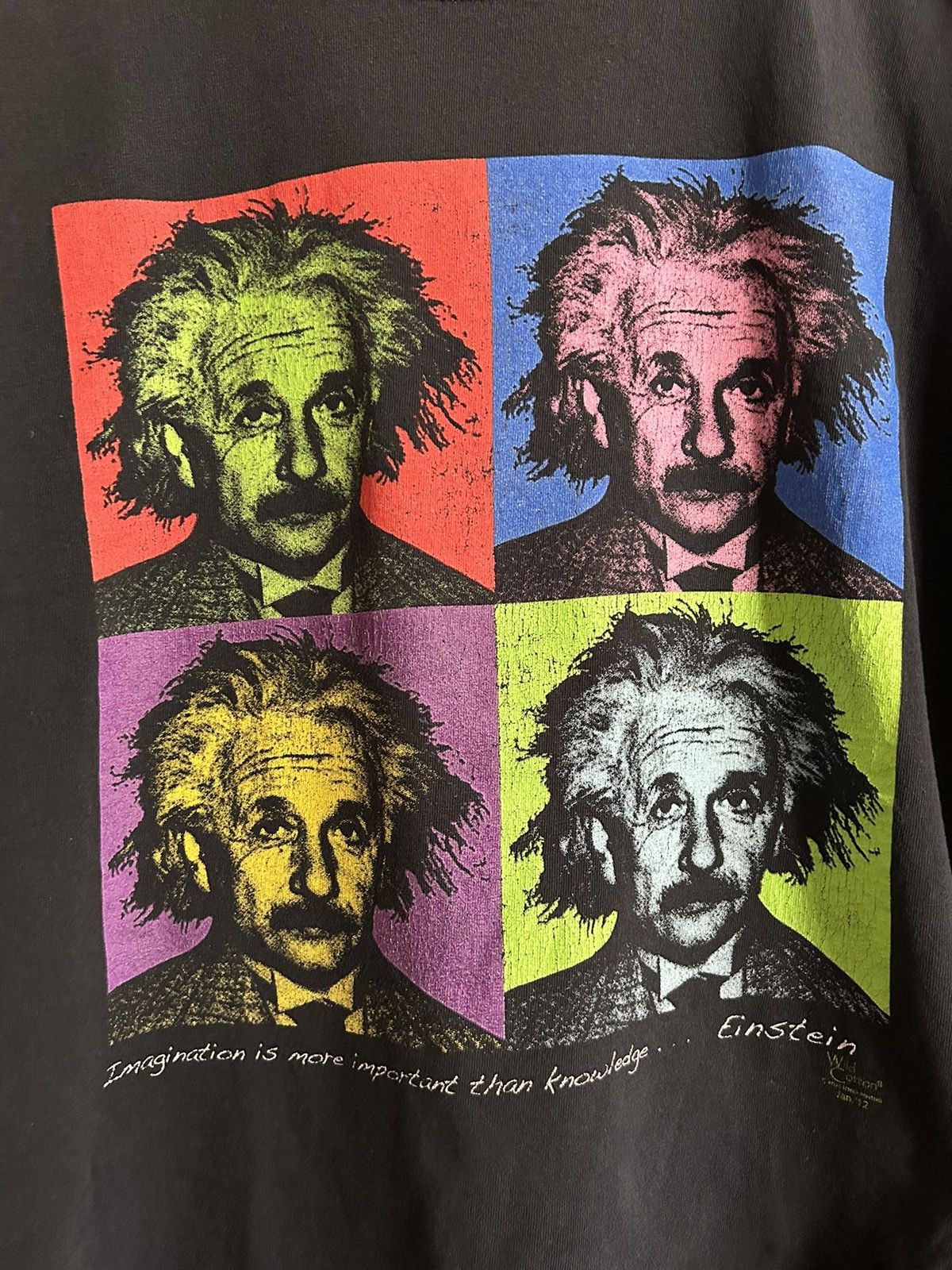 Vintage Vintage Albert Einstein Tee Size US XL / EU 56 / 4 - 4 Thumbnail