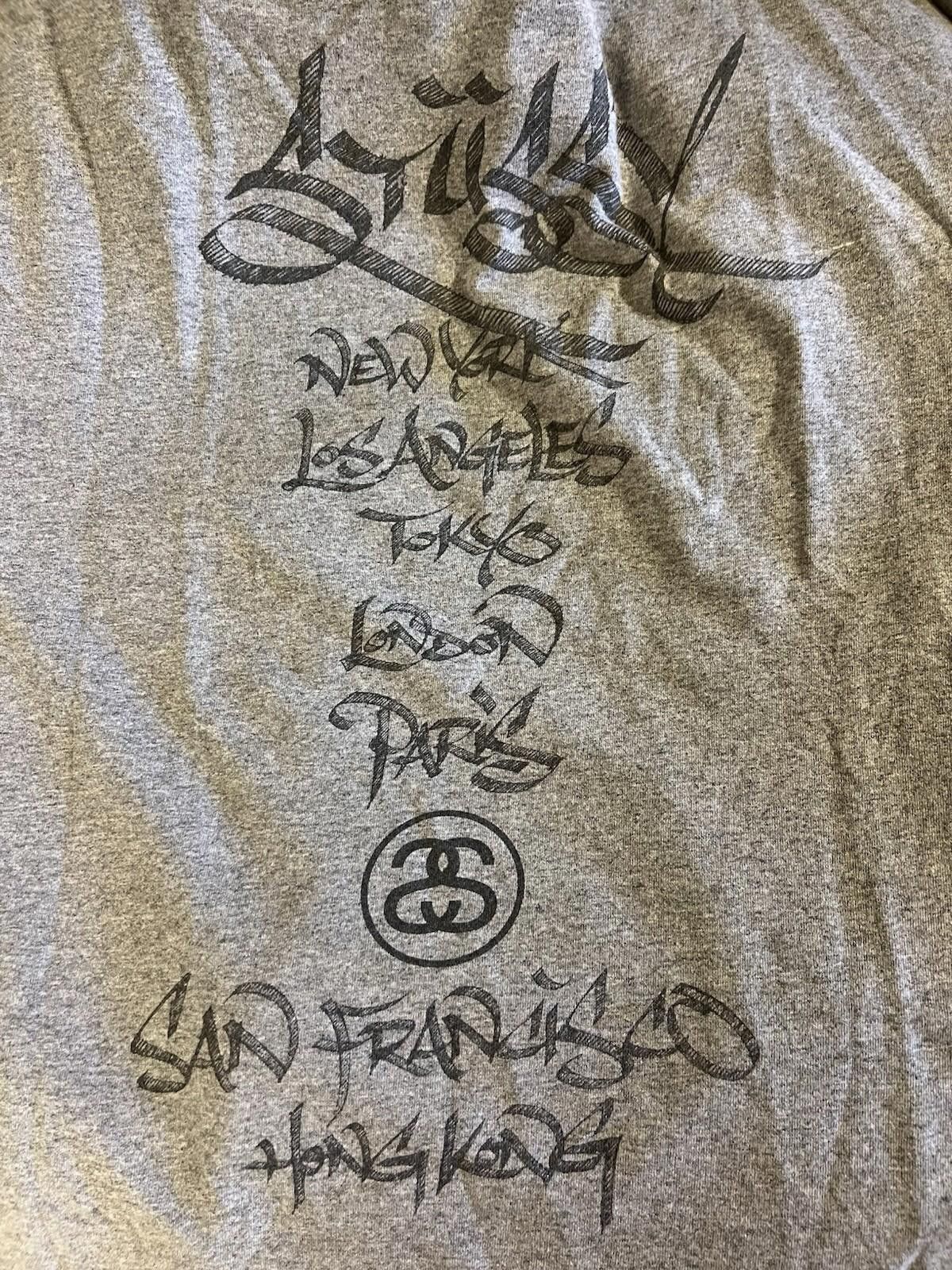 Stussy 2006 Stussy X Mode 2 World Tour Graffiti Script T-shirt Size US L / EU 52-54 / 3 - 7 Thumbnail