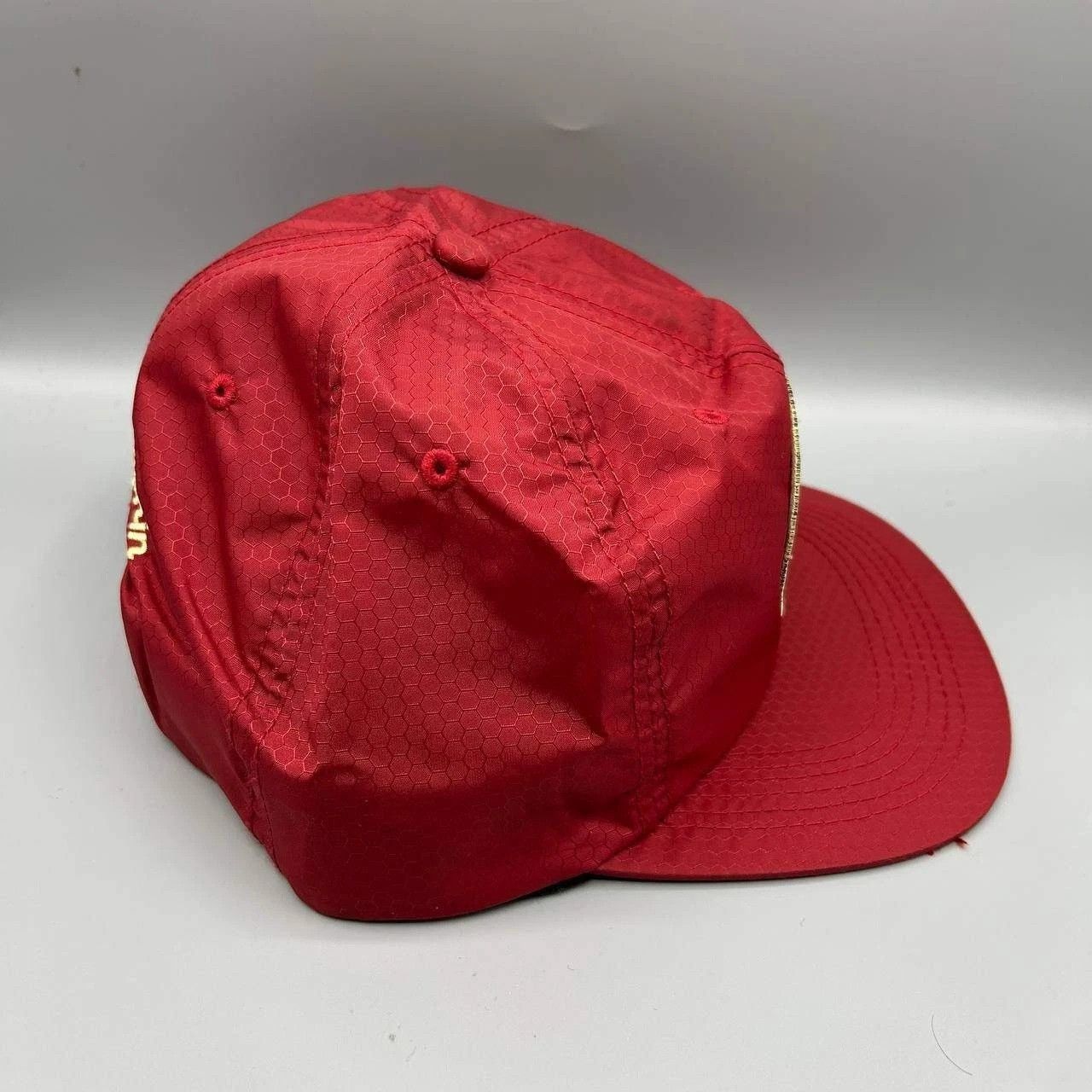 Pink Dolphin Pink Dolphin Ocean Academy Hat Men Red Embroidered Snap Back Size ONE SIZE - 5 Thumbnail