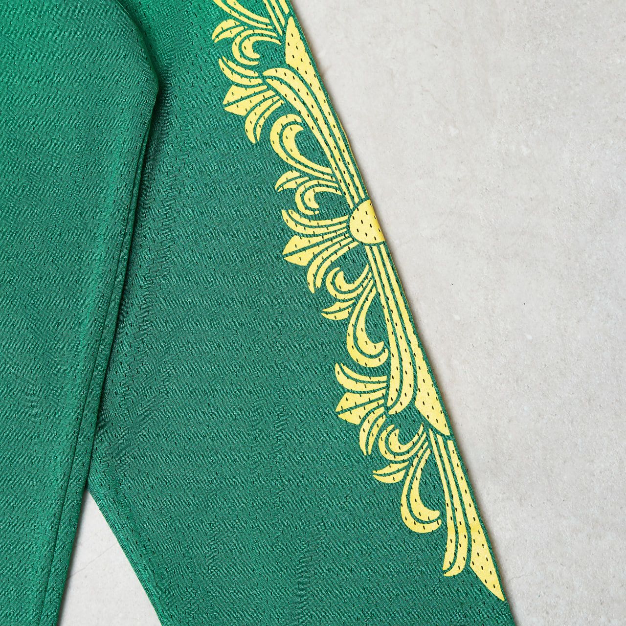 Chrome Hearts CHROME HEARTS Mesh Jersey Long Sleeve Tee GREEN Size US L / EU 52-54 / 3 - 5 Thumbnail