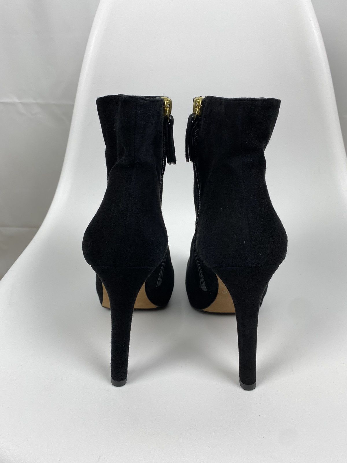 Designer Pura Lopez Suede Bootie size 40 Size US 10 / IT 40 - 3 Thumbnail