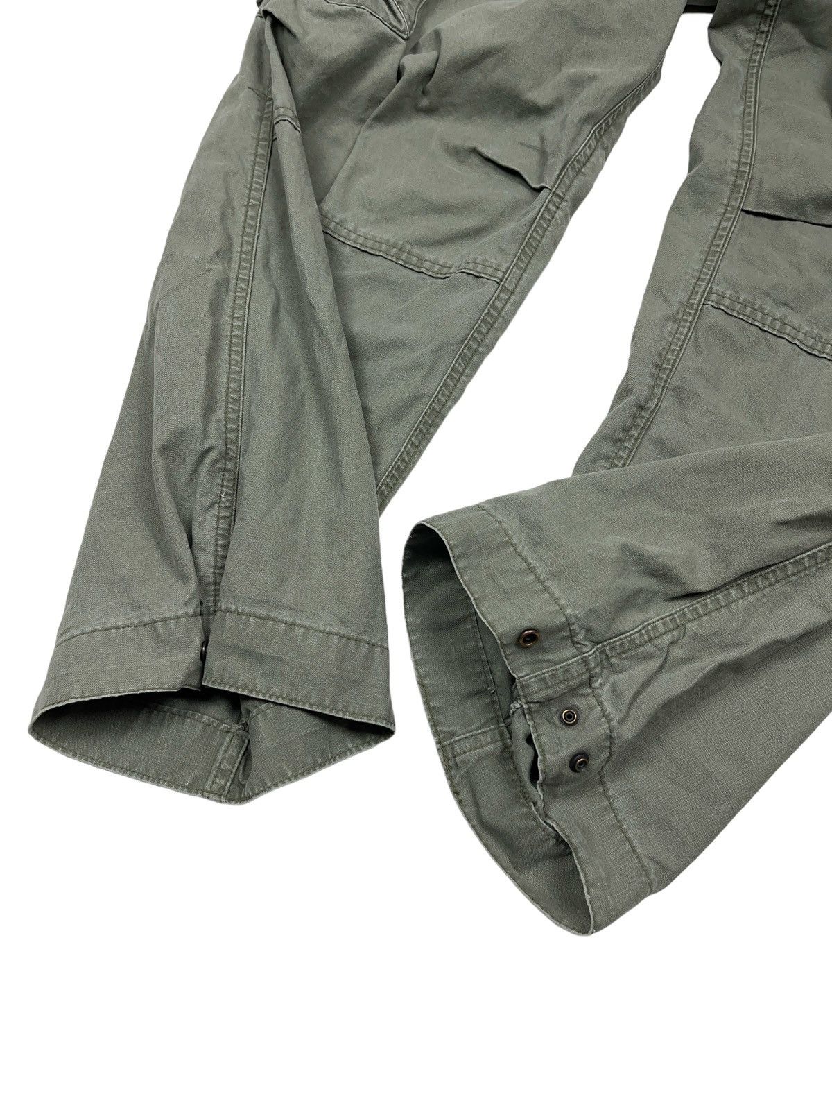 Vintage Japanese Cargo Pants Military Multi Pocket Utility