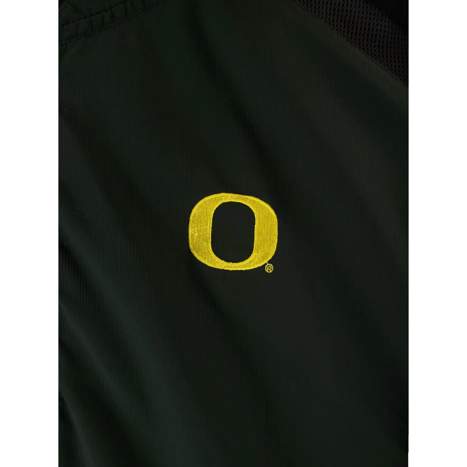 Nike Nike Windbreaker Jacket 1/4 Zip Black Mens L University Oregon Pullover Jacket Size US L / EU 52-54 / 3 - 2 Thumbnail