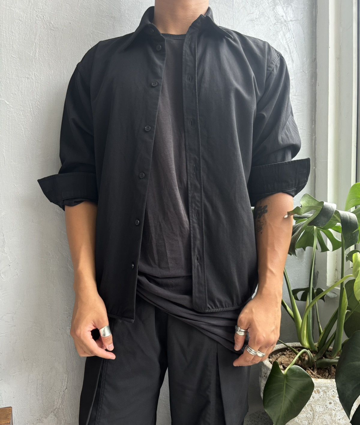 Balenciaga Balenciaga SS2021 Rayon oversized shirt Size US M / EU 48-50 / 2 - 1 Thumbnail