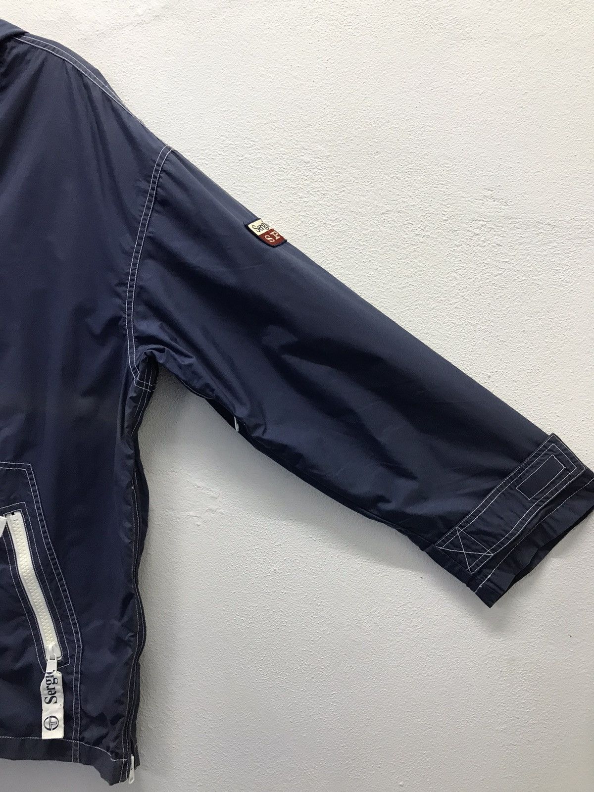 Sergio Tacchini × Vintage Vintage Sergio Tacchini Sport Jacket Hoodie Size US L / EU 52-54 / 3 - 10 Thumbnail