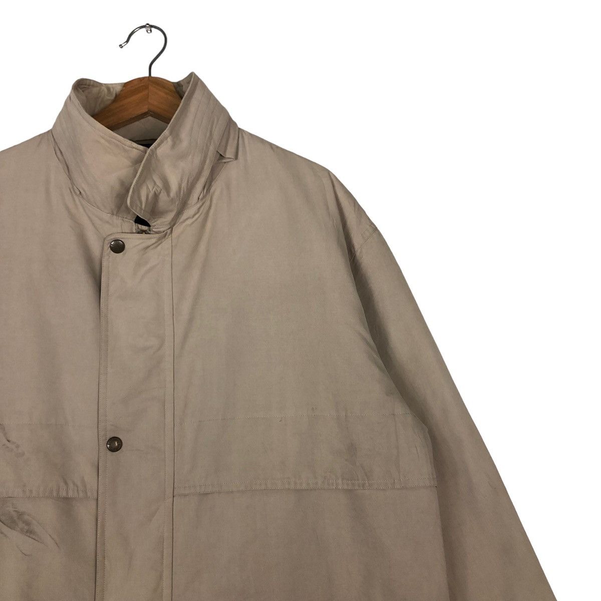 Burberry 🔥Vintage Chore Jacket Burberrys Big Logo Size US L / EU 52-54 / 3 - 6 Thumbnail
