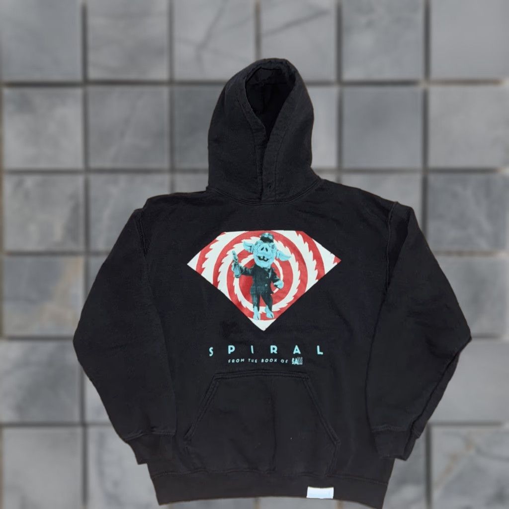 Diamond Supply Co. VINTAGE Diamon x Spiral Book Of Saw Hoodie Black M Mens 21x24 Pullover Diamond Supply Co Size US M / EU 48-50 / 2 - 1 Thumbnail
