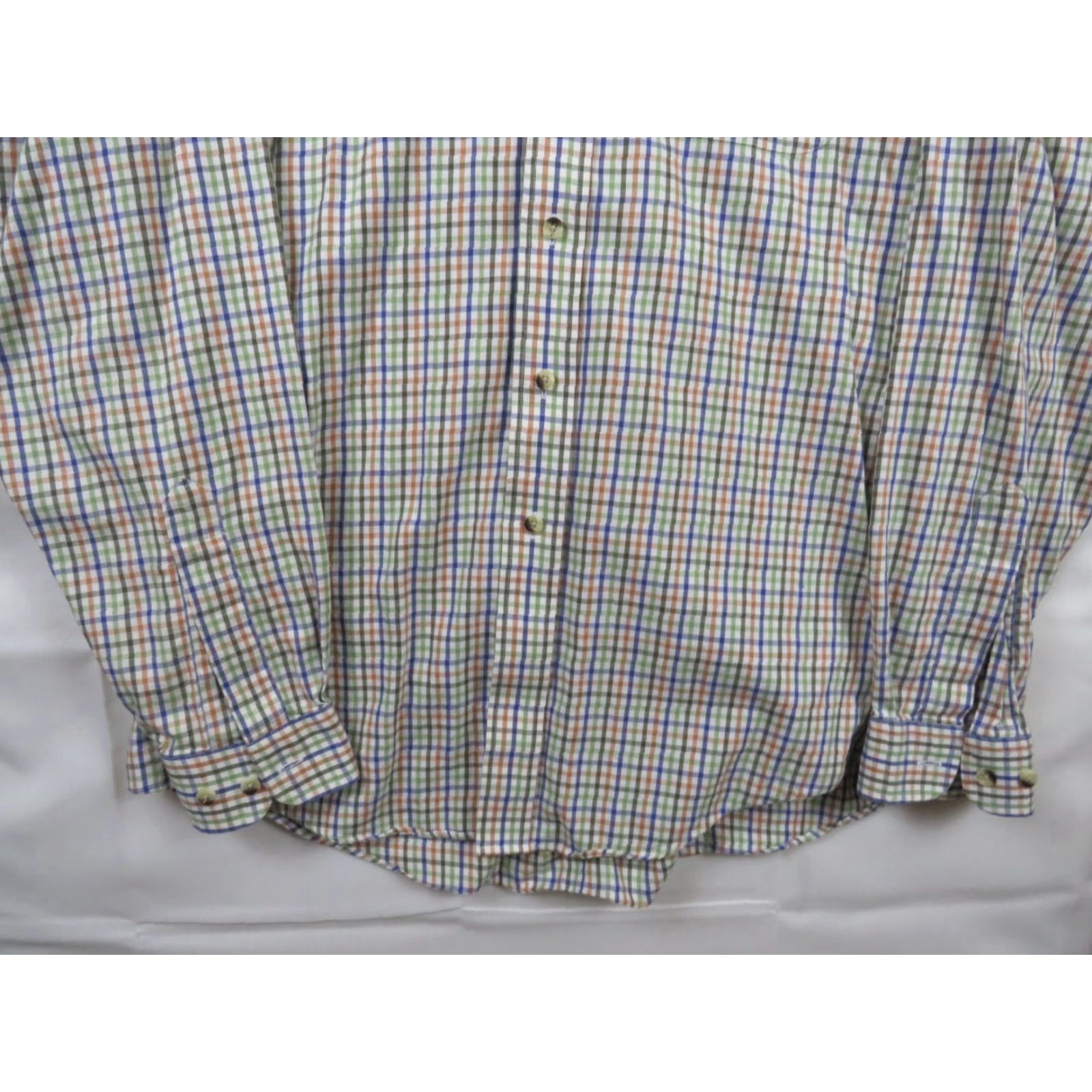Vintage VINTAGE LL Bean Large Reg Wrinkle Resistant Plaid Button Down L/S Shirt Size US L / EU 52-54 / 3 - 2 Thumbnail
