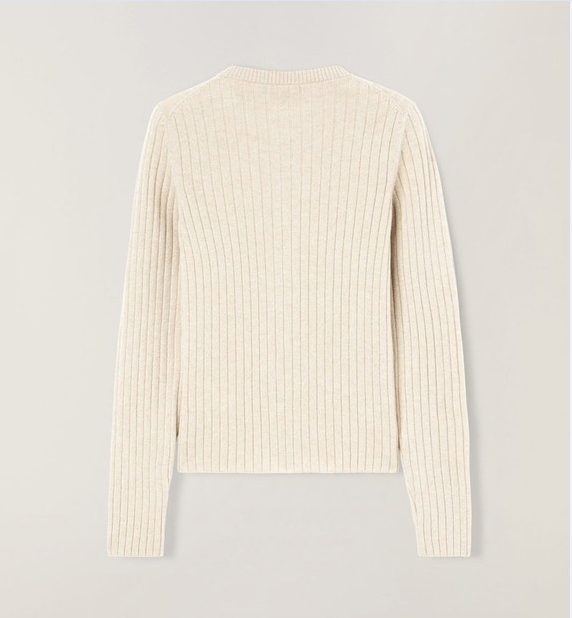Loro Piana o1w1db10724 Maras Bomber Cashmere Cardigan in Ivory Size XS / US 0-2 / IT 36-38 - 2 Thumbnail