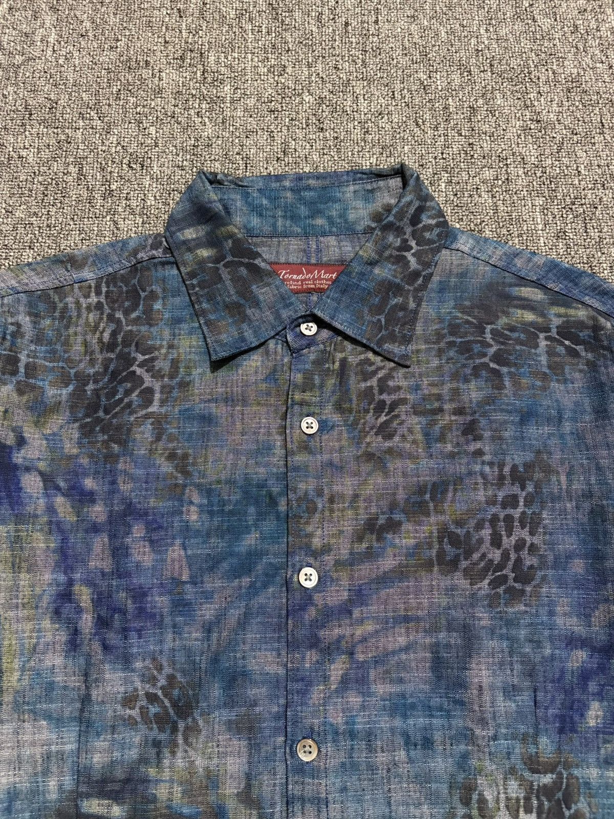 Tornado Mart 2000s Tornado Mart - leopard skin button up shirt Size US L / EU 52-54 / 3 - 1 Thumbnail