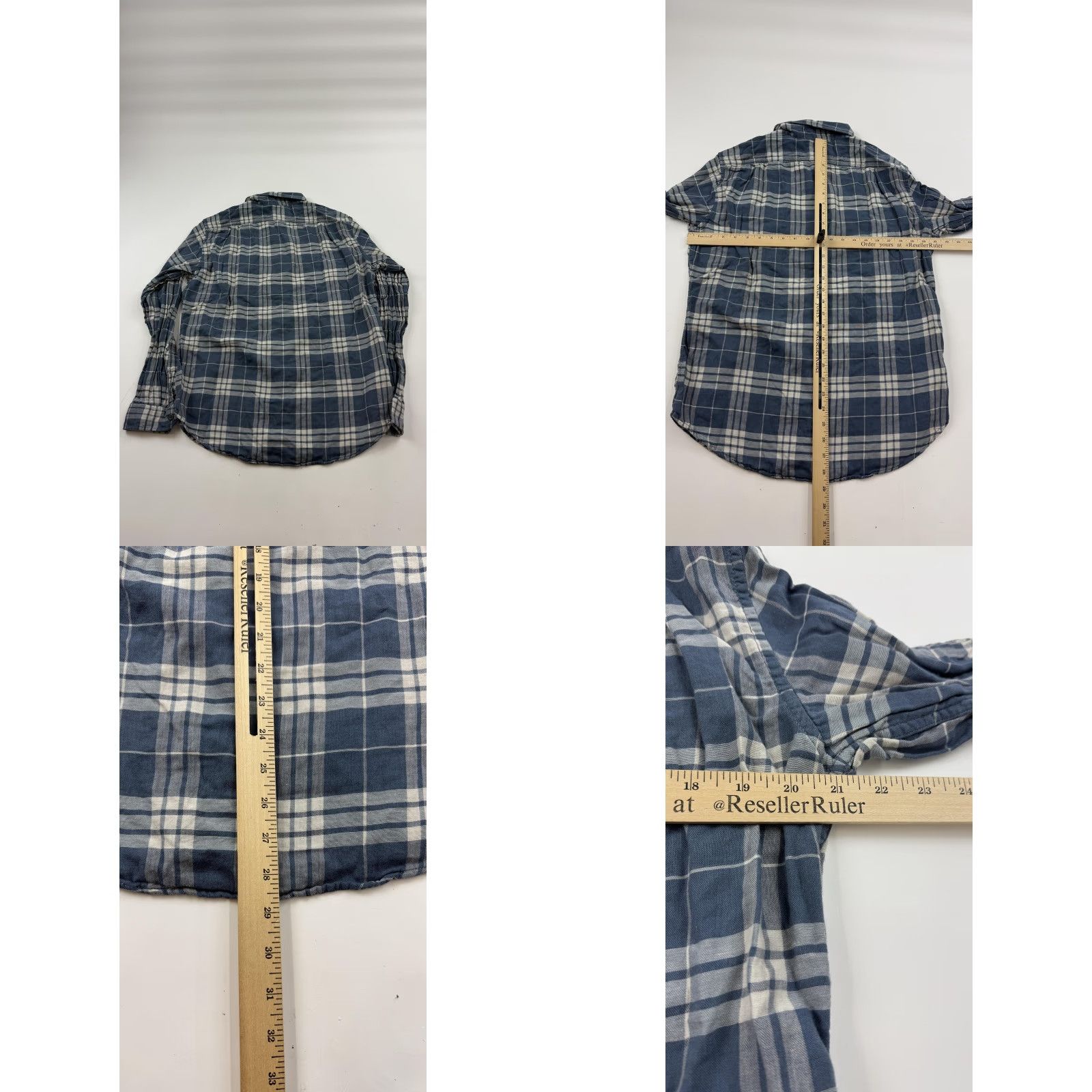 Eddie Bauer Eddie Bauer Shirt Mens M Blue Plaid Classic Fit Button-Down Long Sleeve Size US M / EU 48-50 / 2 - 8 Thumbnail