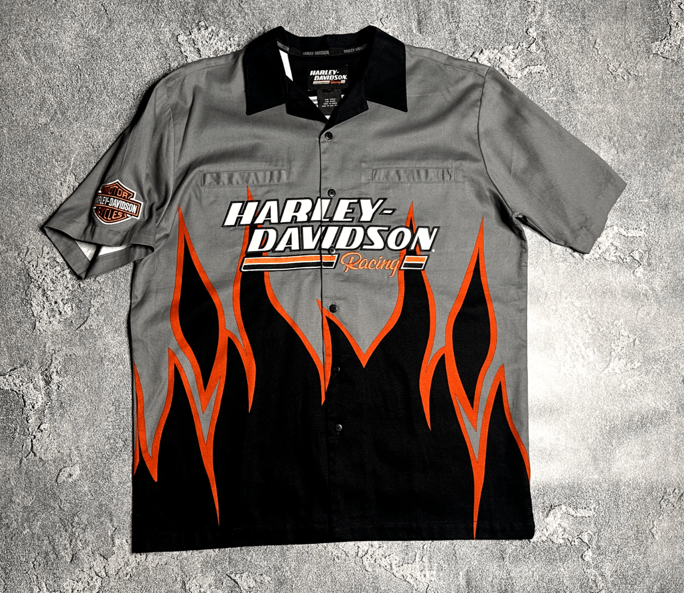 Harley Davidson Harley Davidson Racing men's shirt L Size US L / EU 52-54 / 3 - 3 Thumbnail