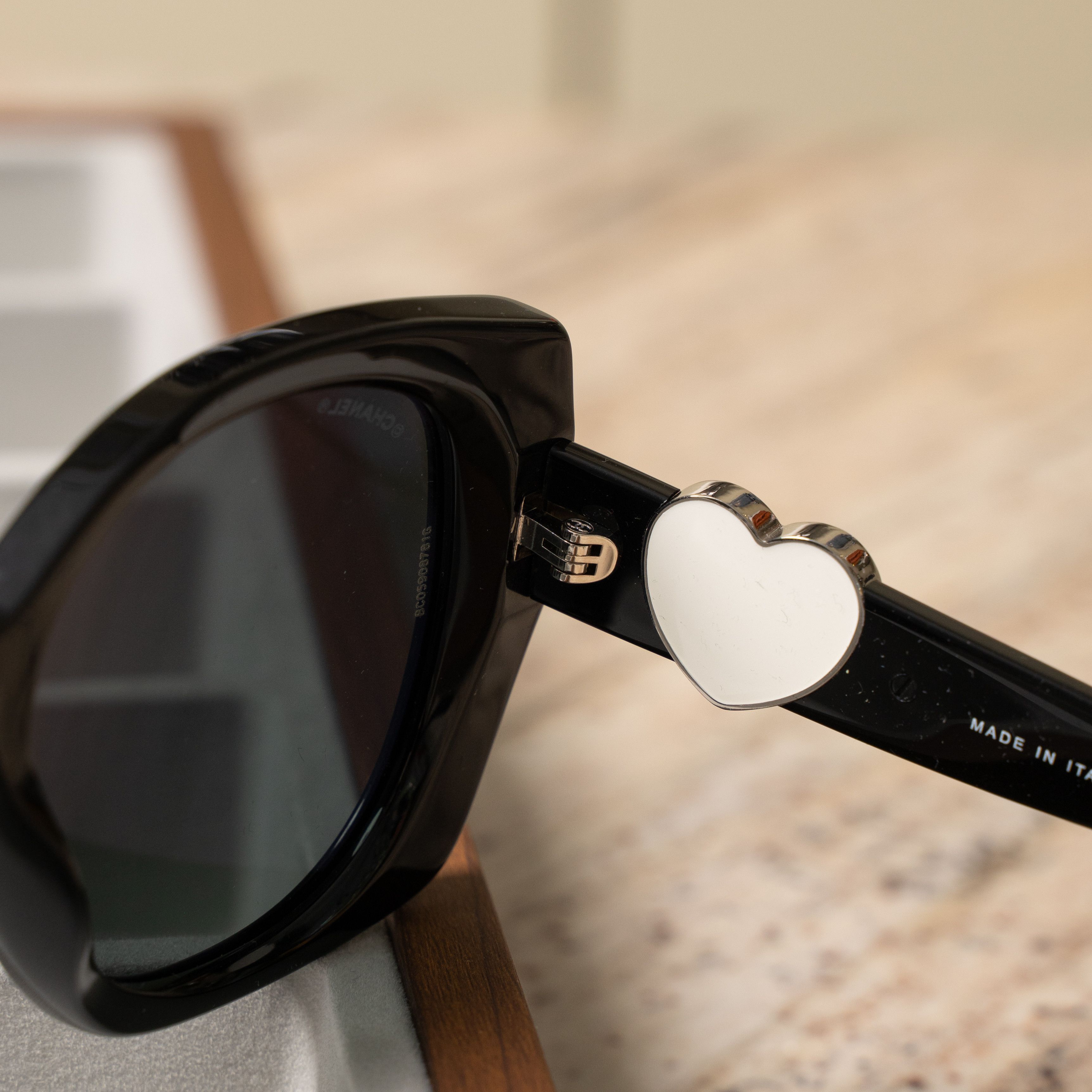 Chanel CHANEL 0CH5519 C501S4 Sunglasses BLACK Size ONE SIZE - 4 Thumbnail