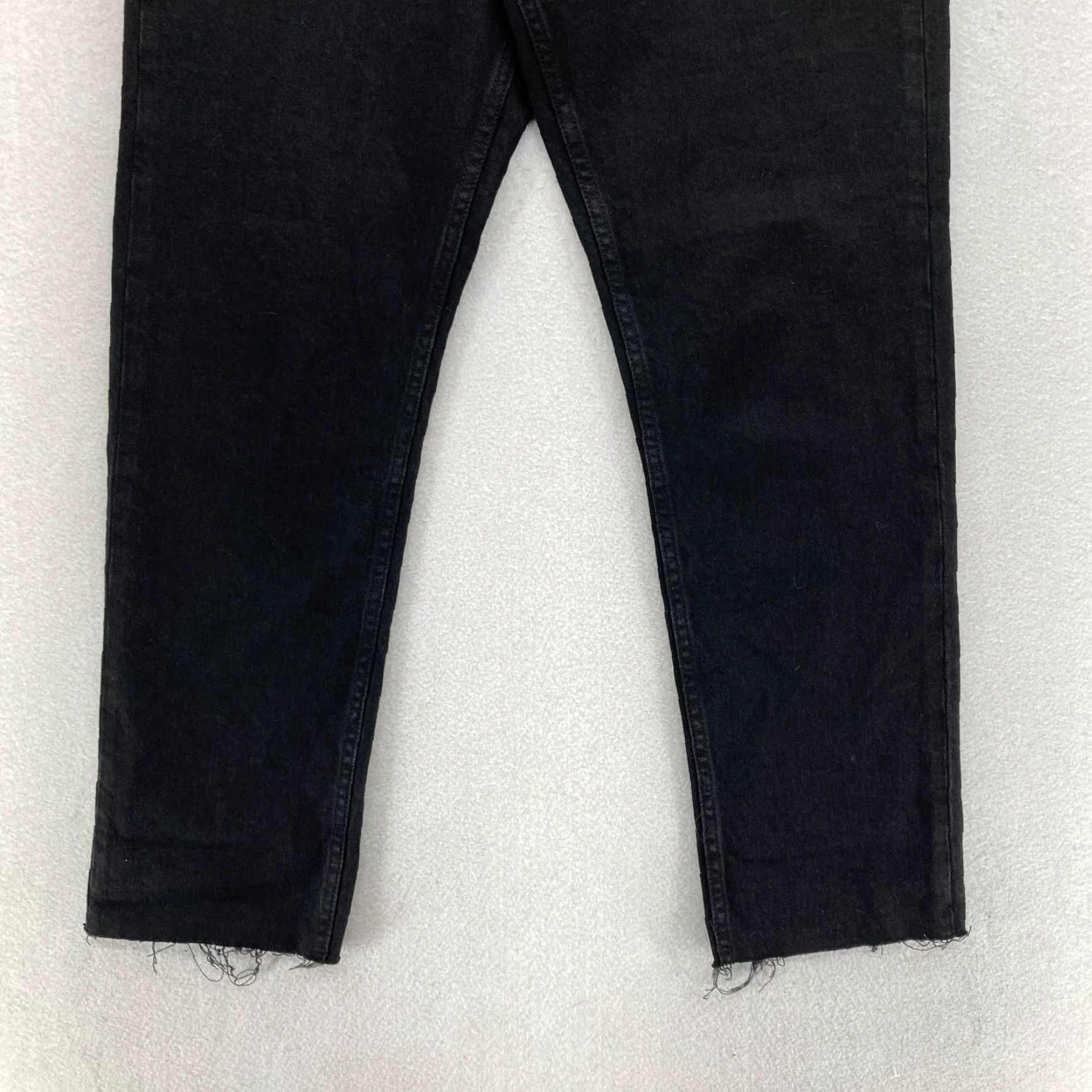 Bdg BDG Dillon Slim Straight Crop Jeans Women's 29 Black Denim Y2K Straight 5-Pocket Crop Pattern: Solid Size 29" - 5 Thumbnail
