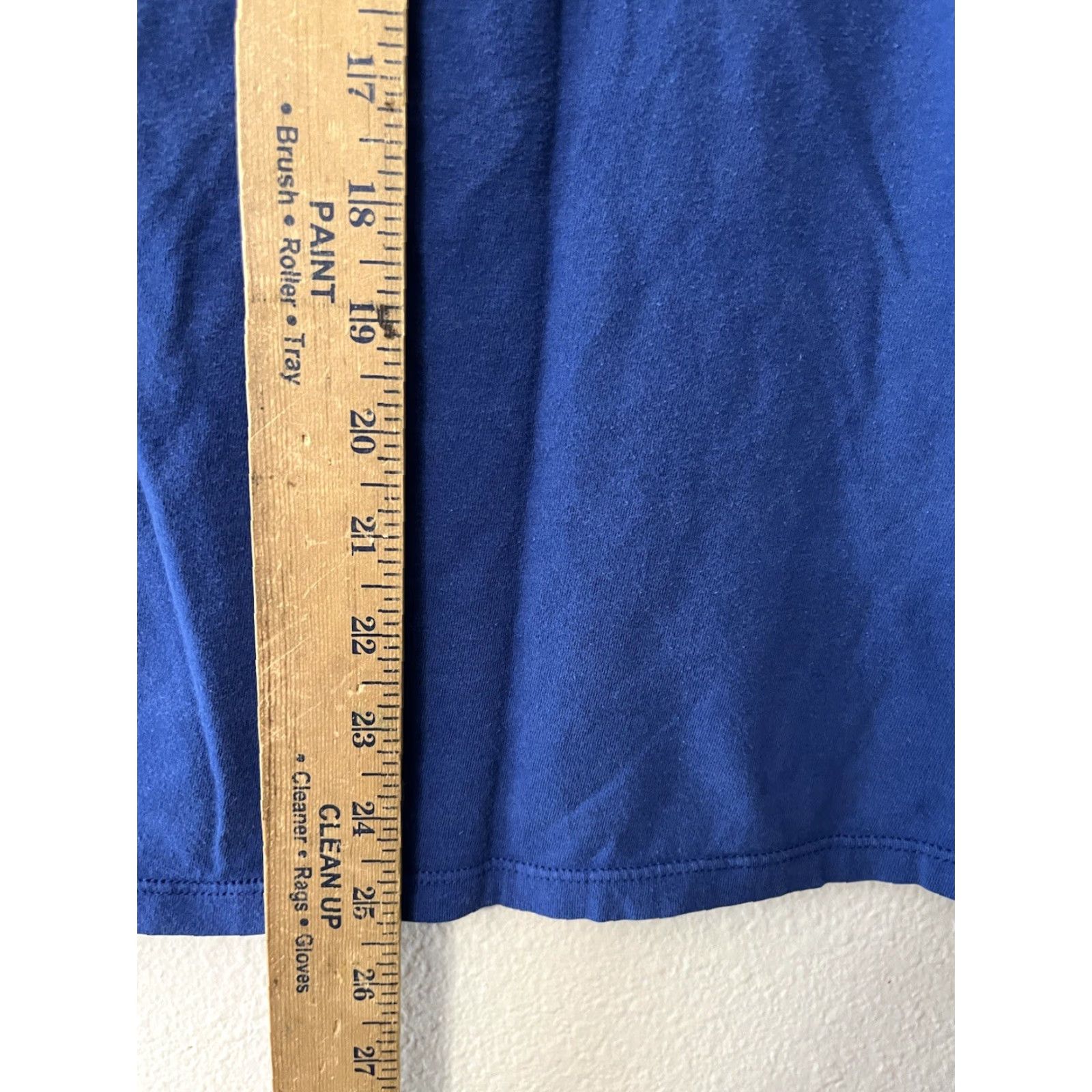 Nike Nike T-Shirt Slim Fit Blue Short Sleeve Crew Neck Logo The Athletic Dept Best Better Today Velvety Cotton Blend Women L Size US L / EU 52-54 / 3 - 4 Thumbnail